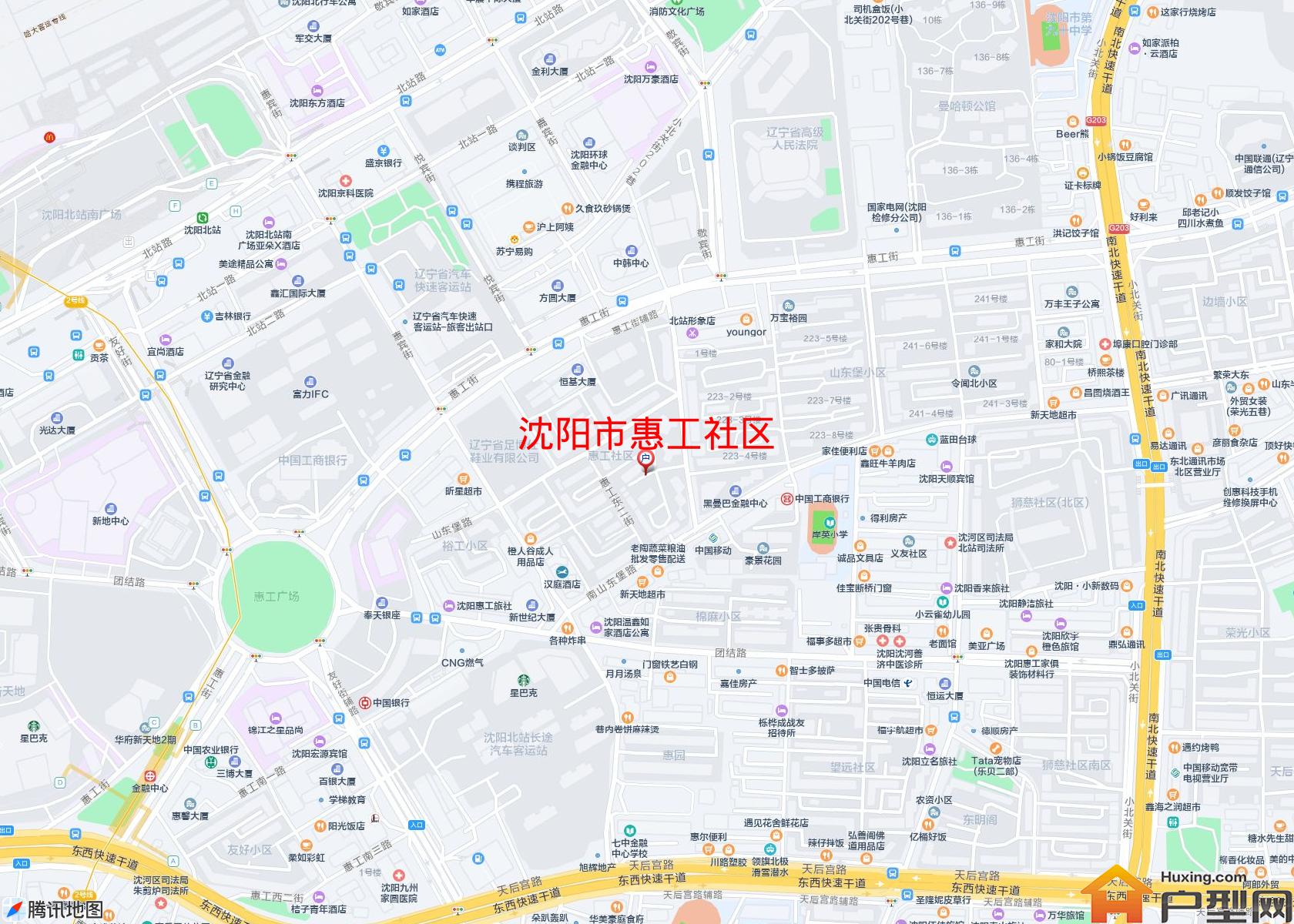 惠工社区小区 - 户型网