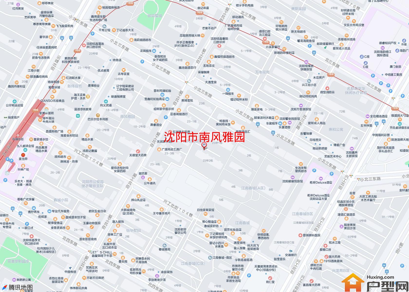 南风雅园小区 - 户型网