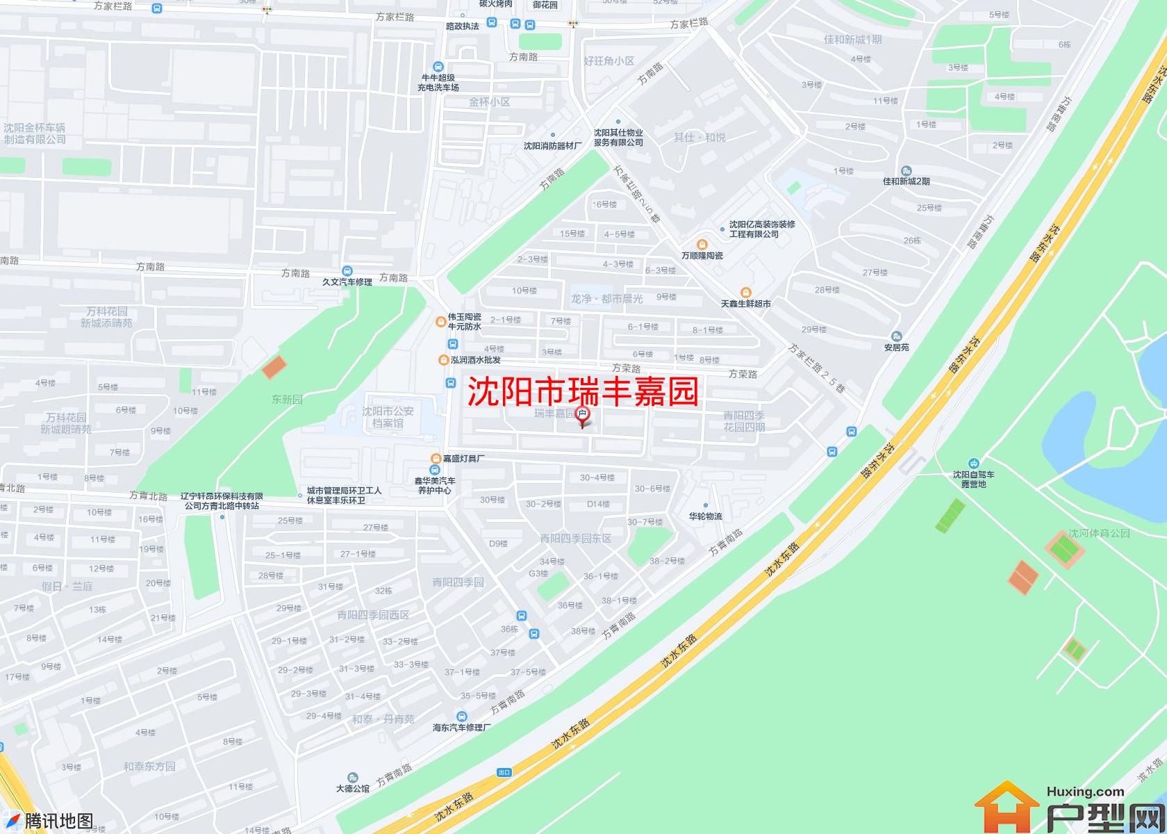 瑞丰嘉园小区 - 户型网