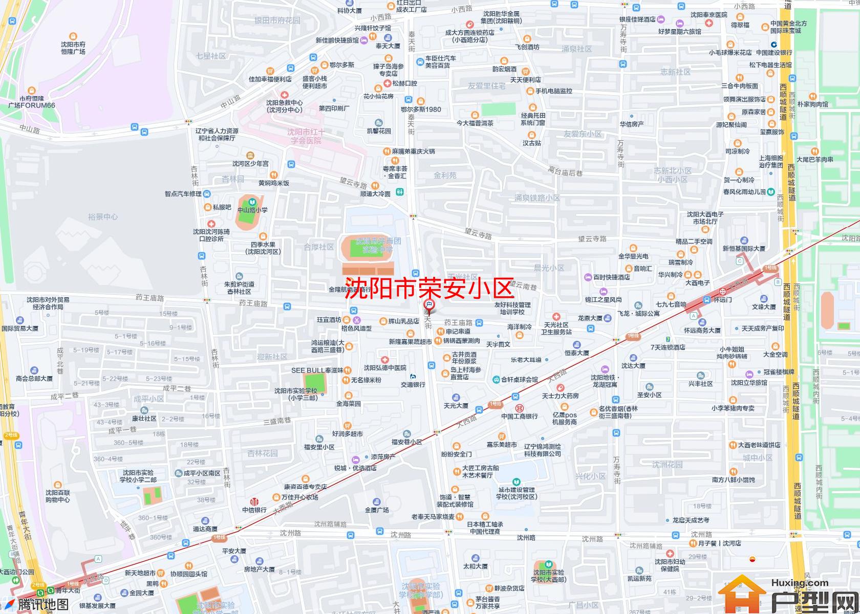 荣安小区小区 - 户型网