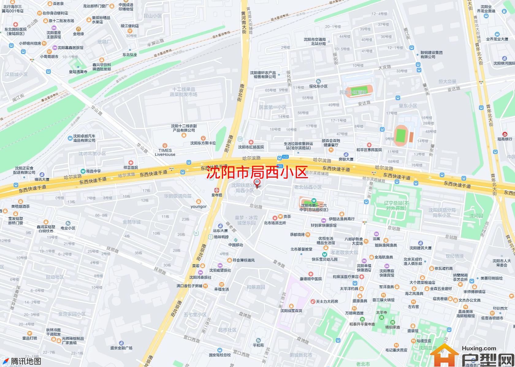 局西小区小区 - 户型网