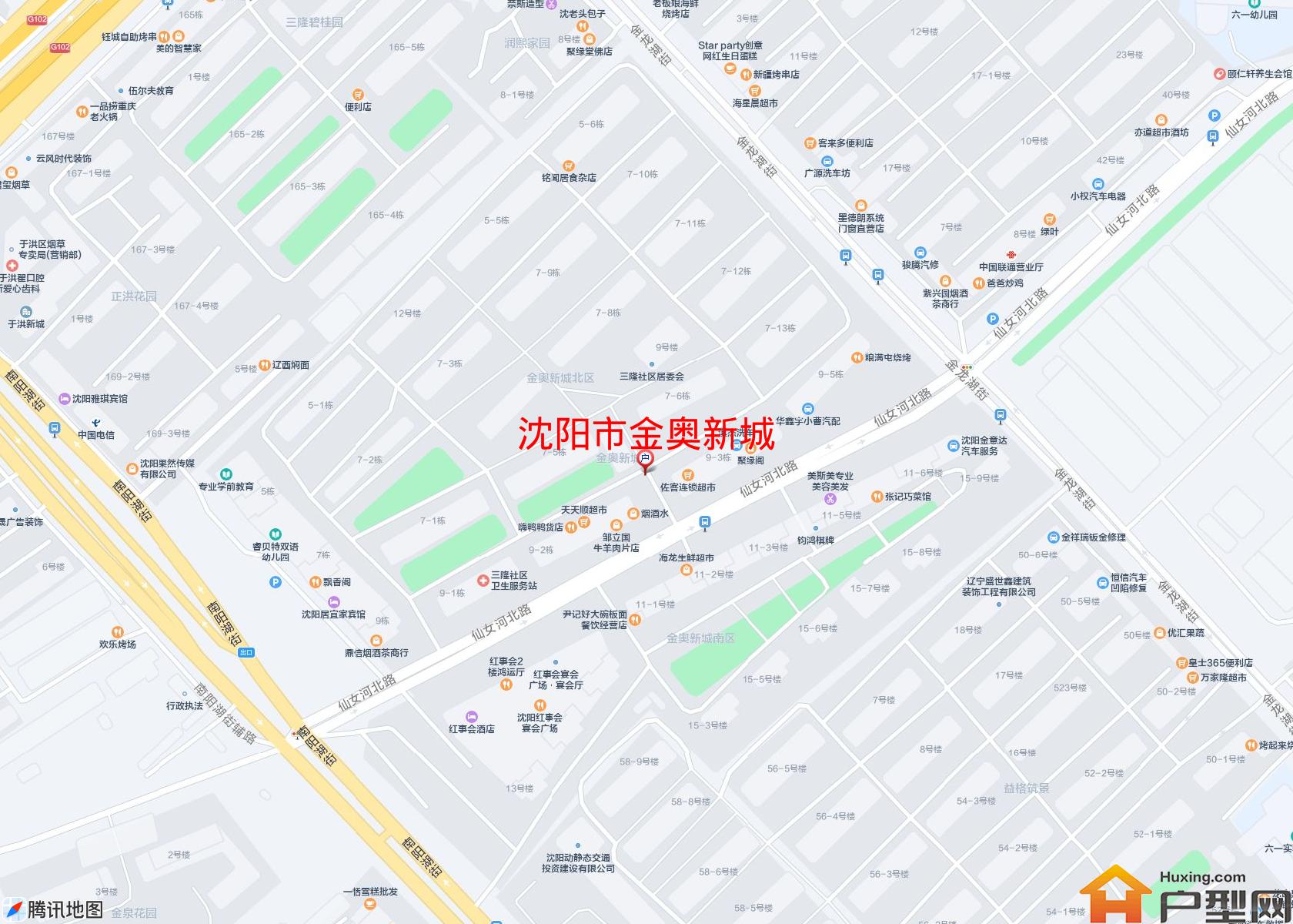 金奥新城小区 - 户型网