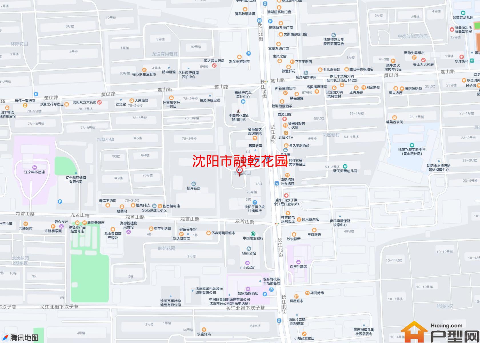 融乾花园小区 - 户型网