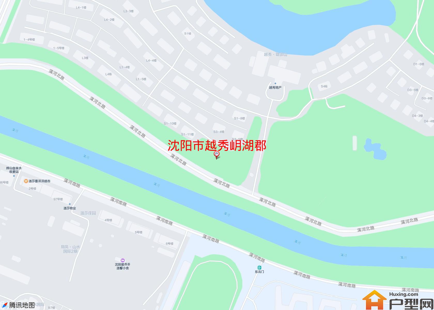 越秀岄湖郡小区 - 户型网