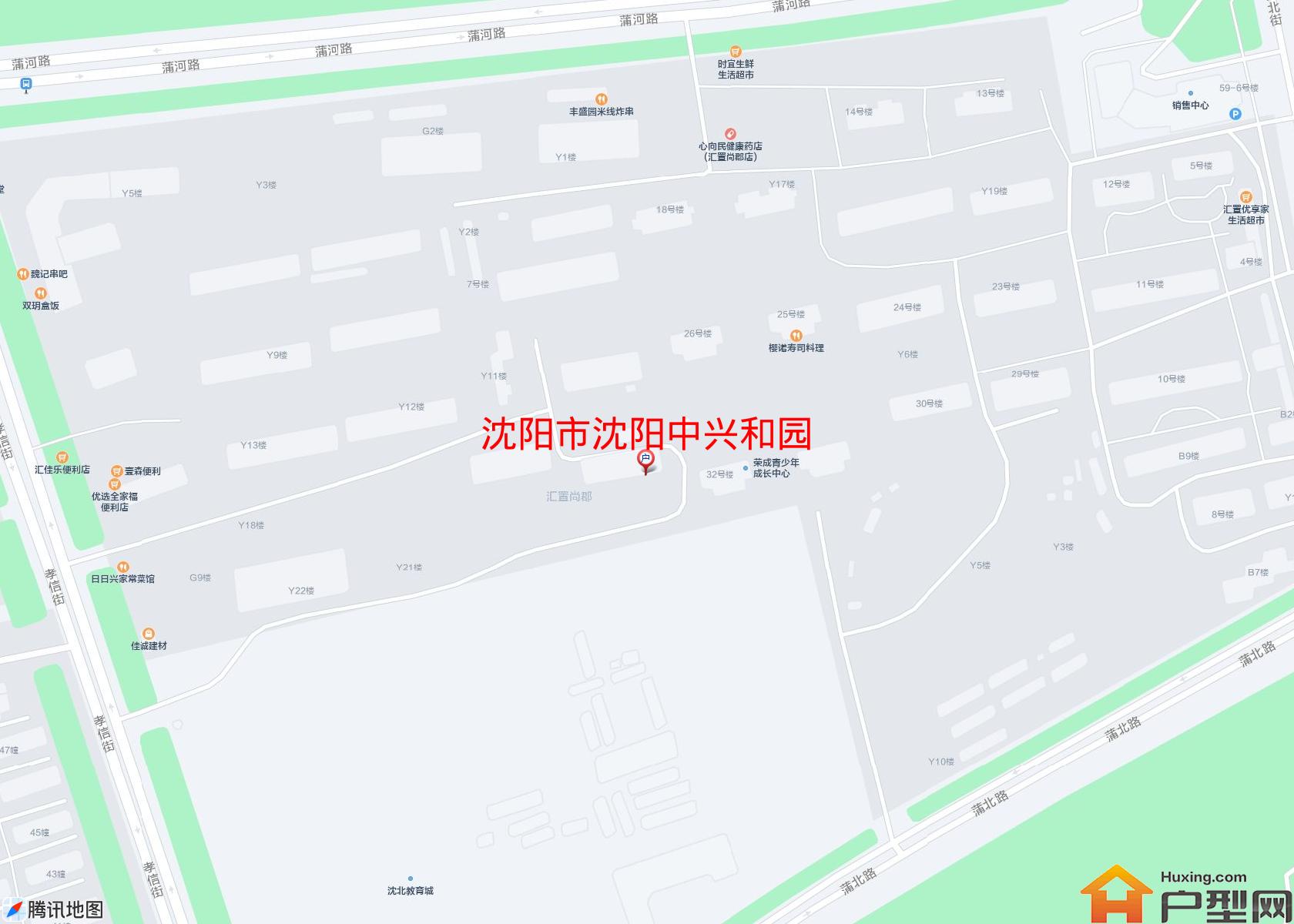 沈阳中兴和园小区 - 户型网