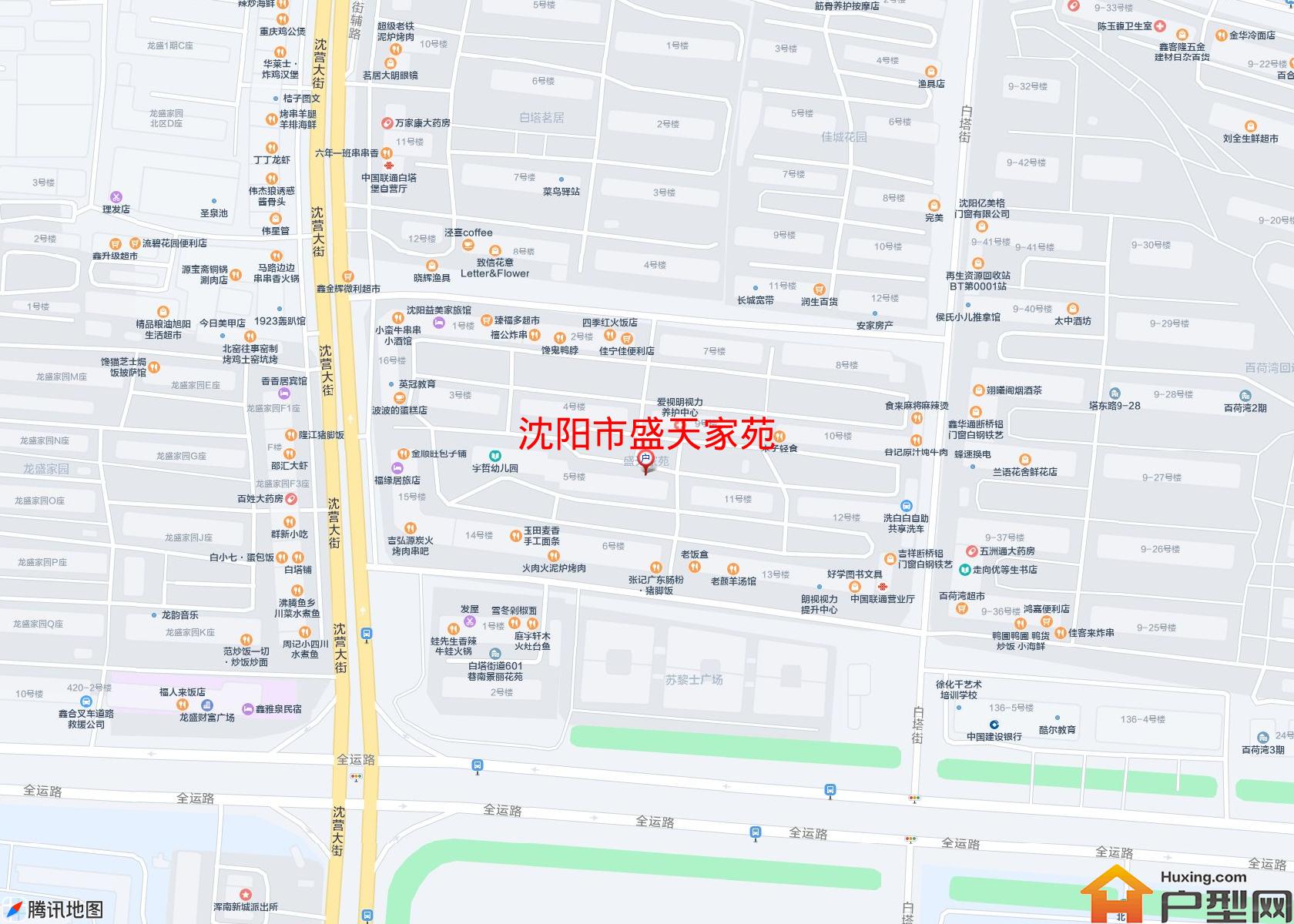 盛天家苑小区 - 户型网