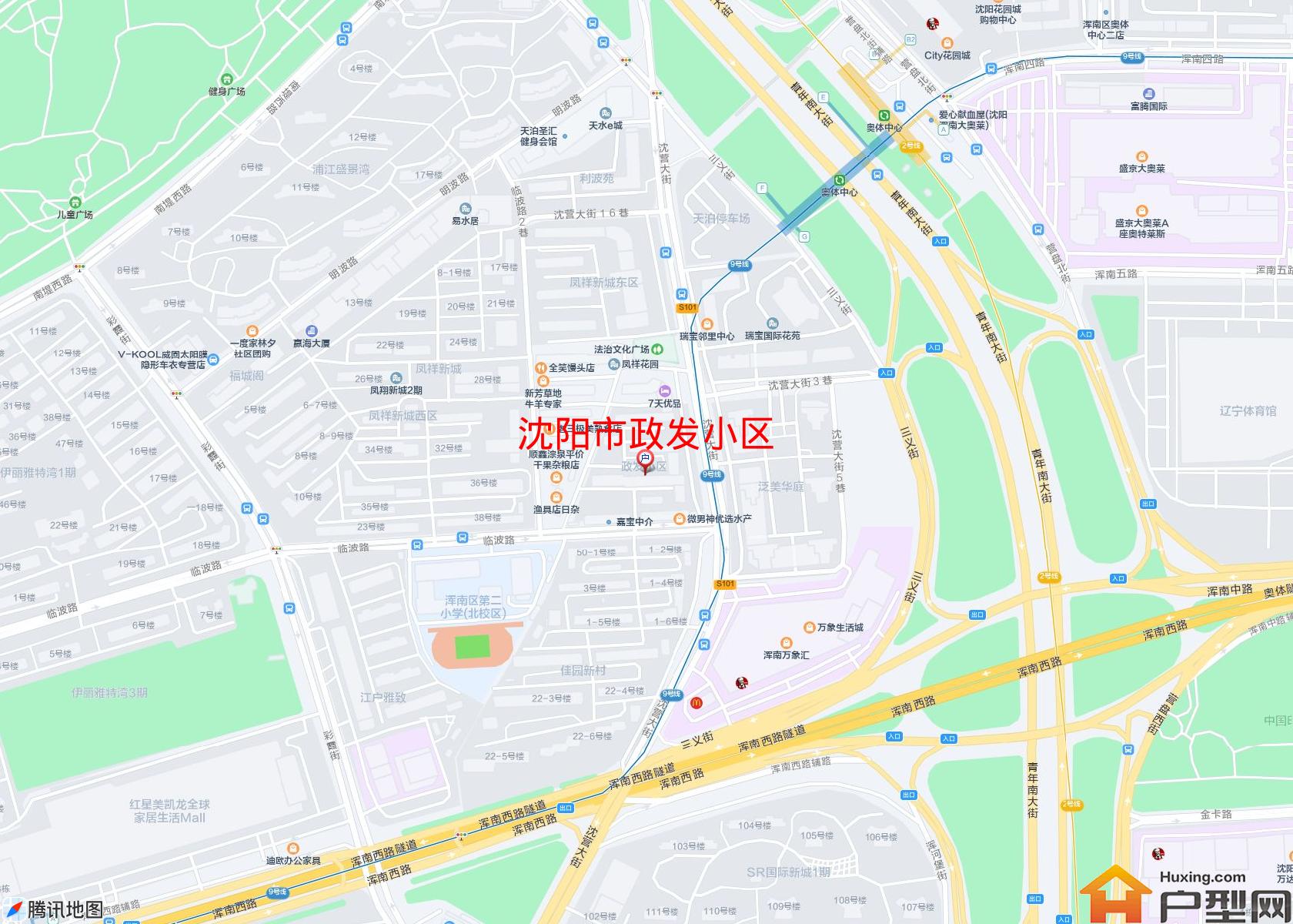 政发小区小区 - 户型网