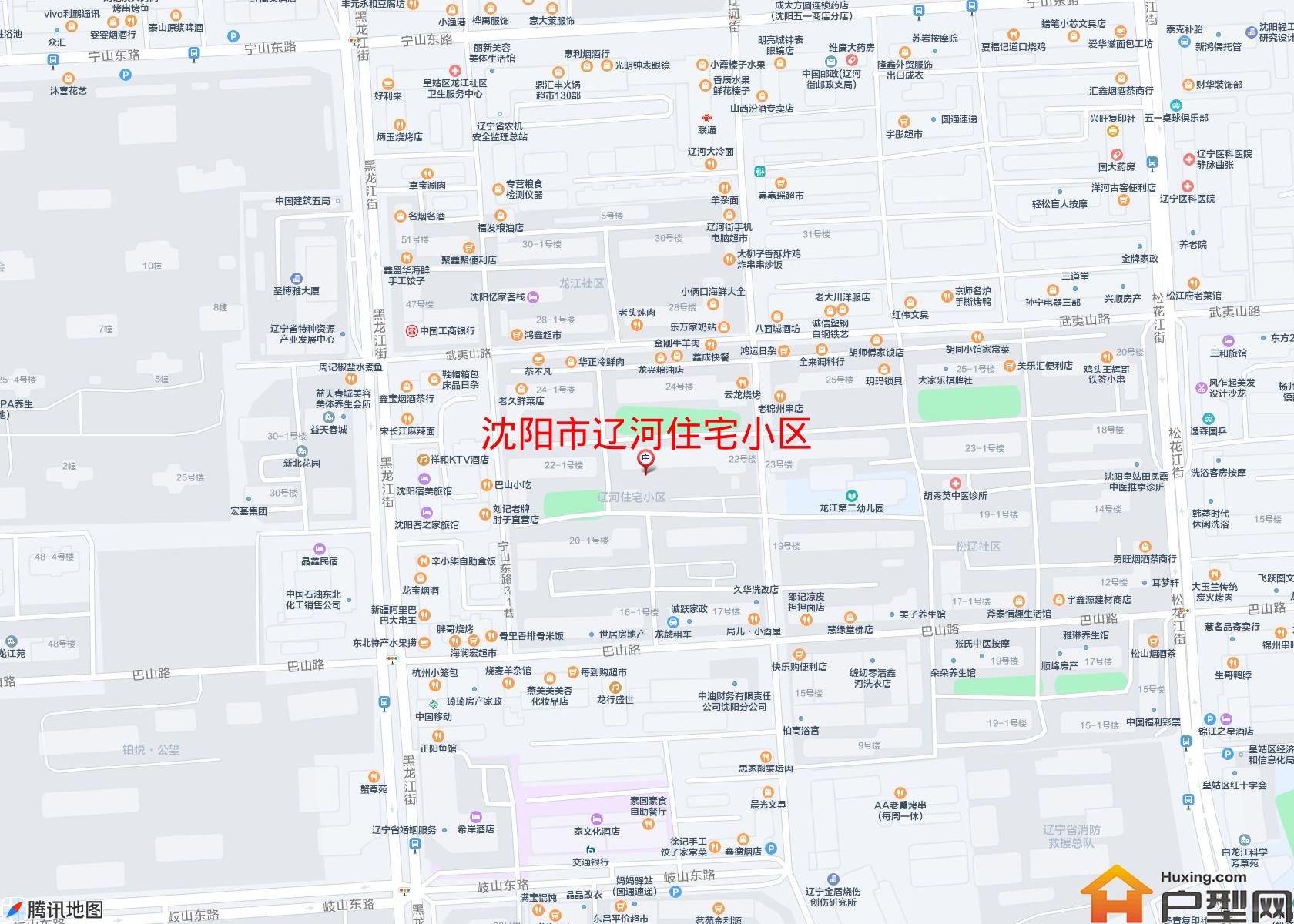 辽河住宅小区小区 - 户型网