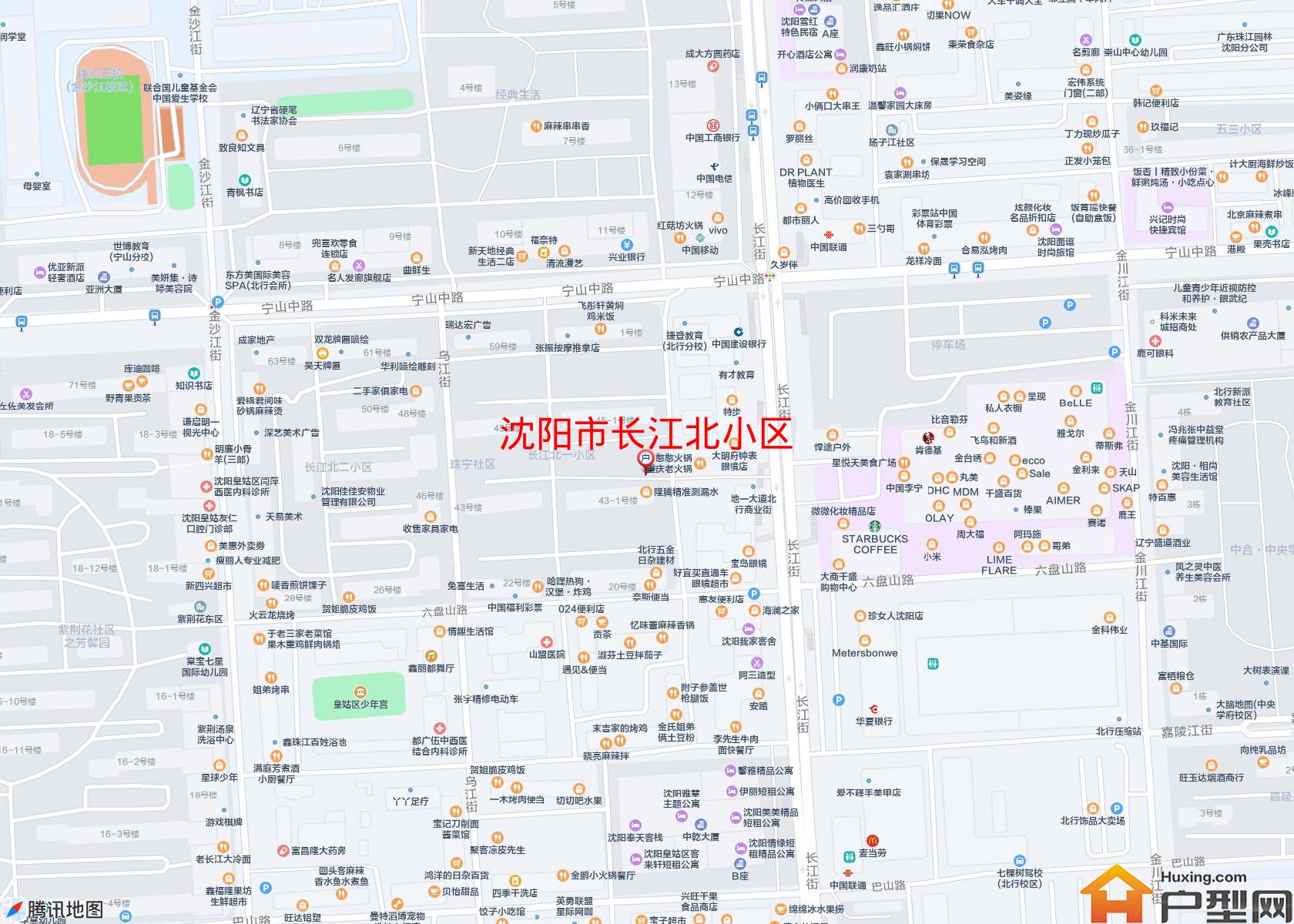长江北小区小区 - 户型网
