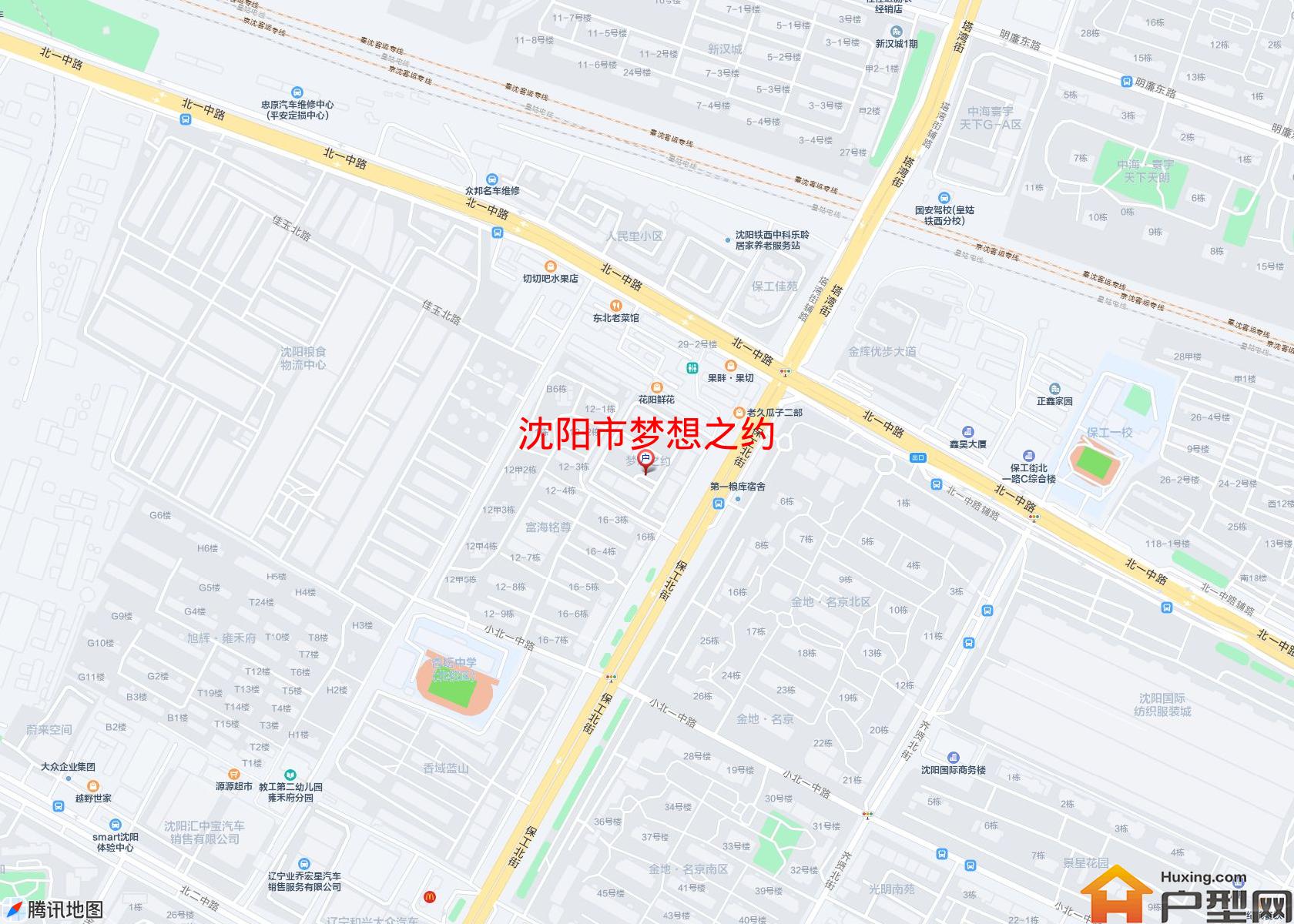 梦想之约小区 - 户型网