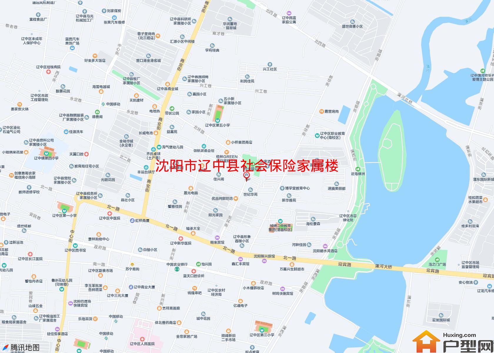 辽中县社会保险家属楼小区 - 户型网