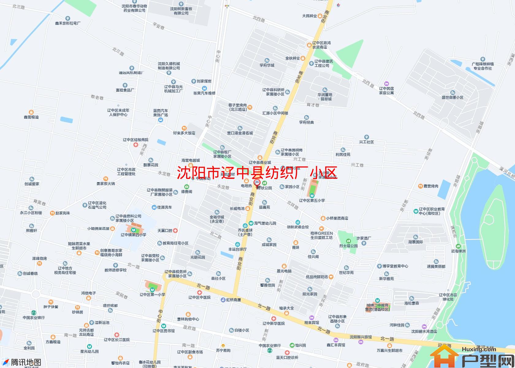 辽中县纺织厂小区小区 - 户型网