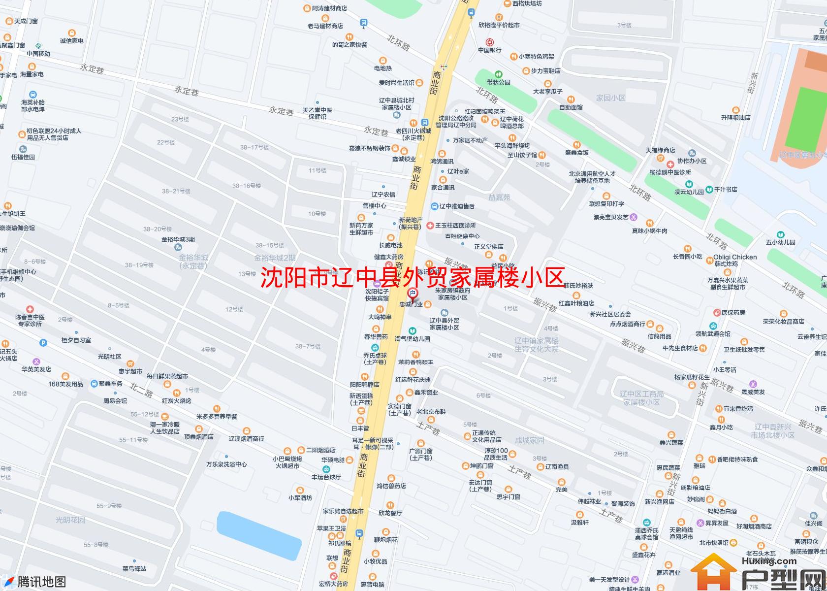 辽中县外贸家属楼小区小区 - 户型网
