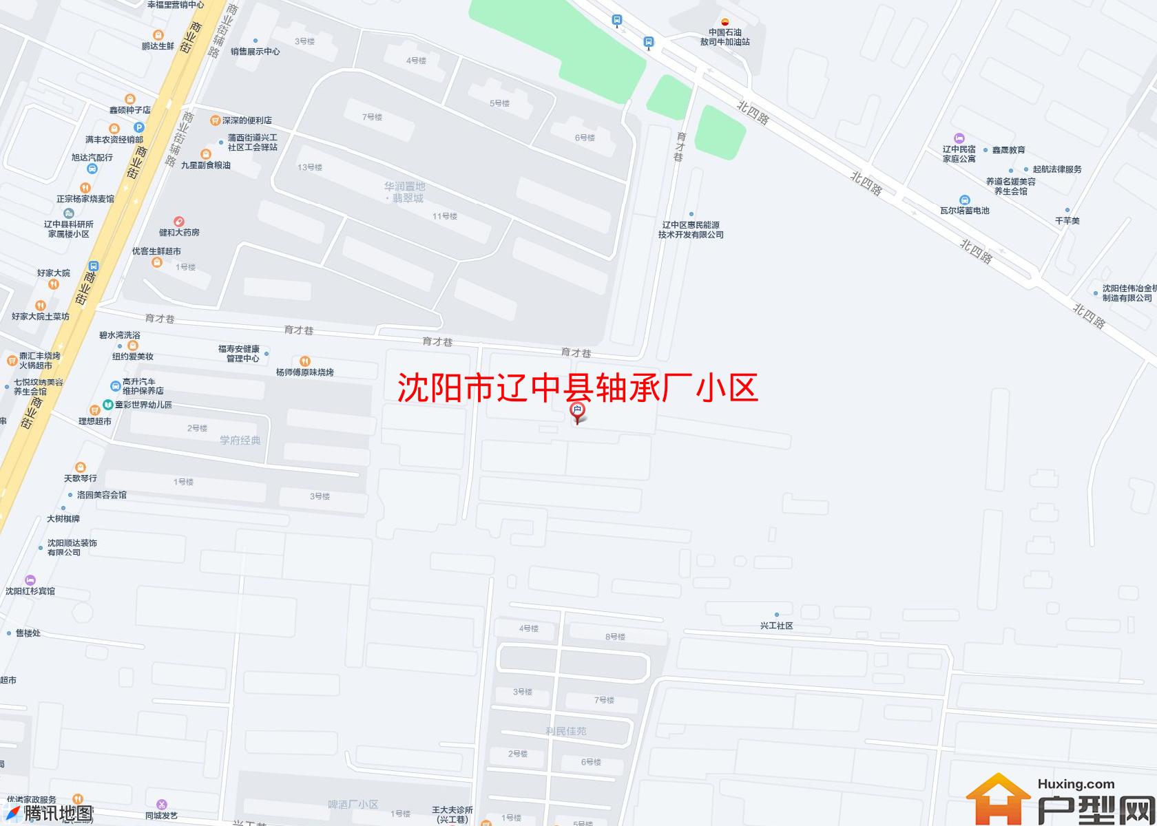 辽中县轴承厂小区小区 - 户型网
