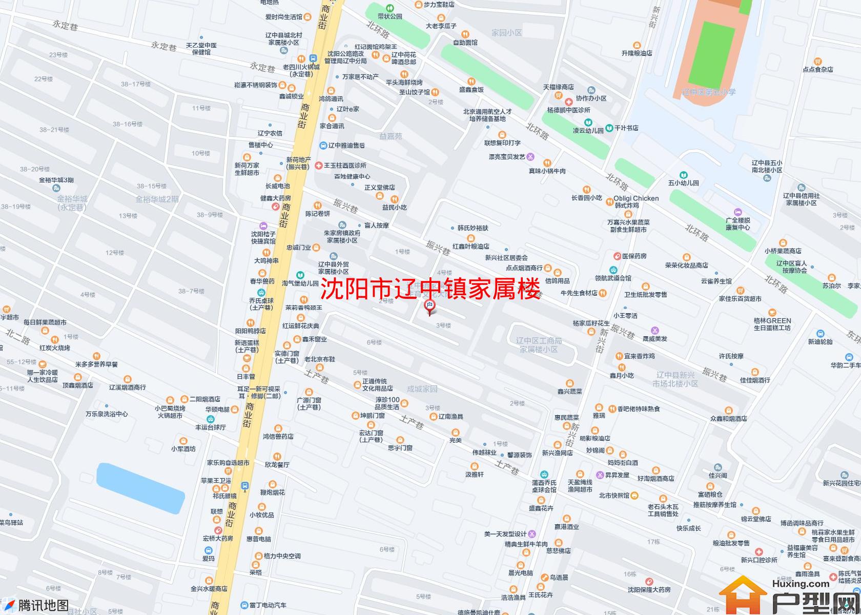 辽中镇家属楼小区 - 户型网
