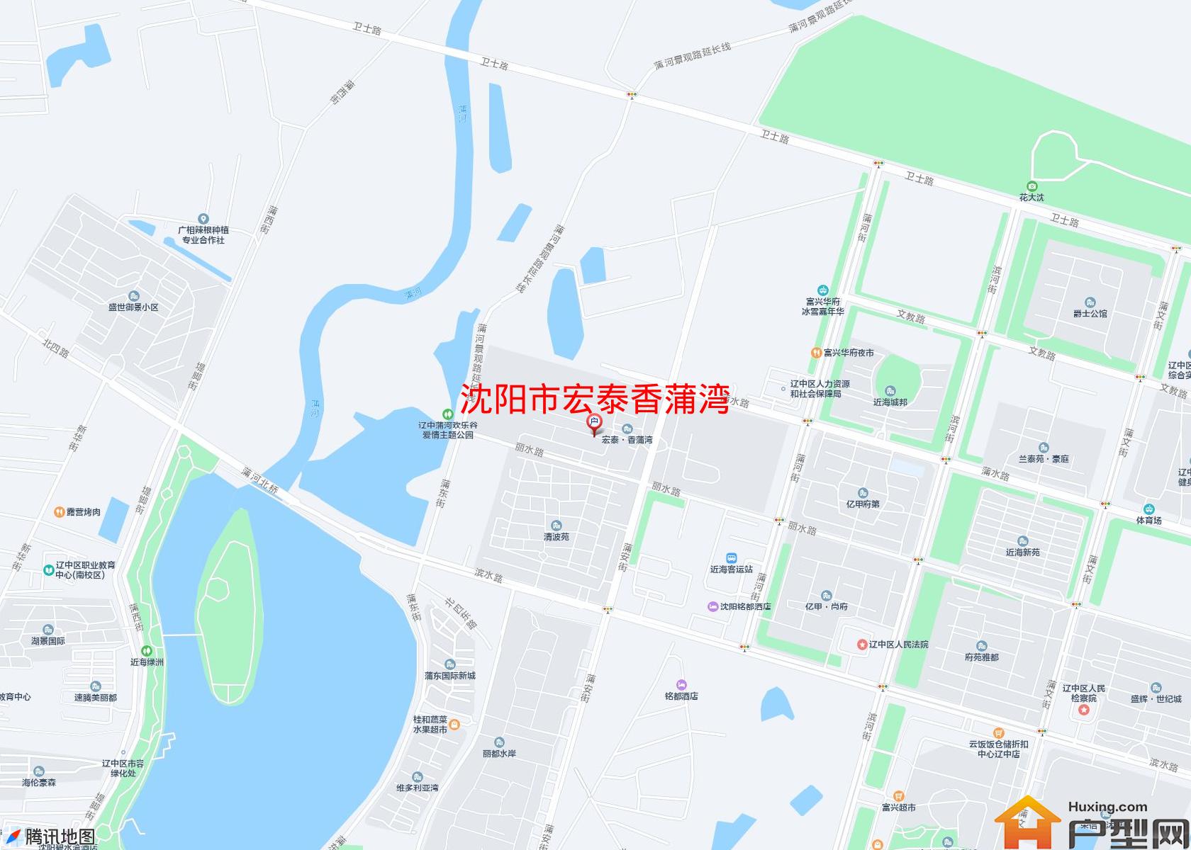 宏泰香蒲湾小区 - 户型网
