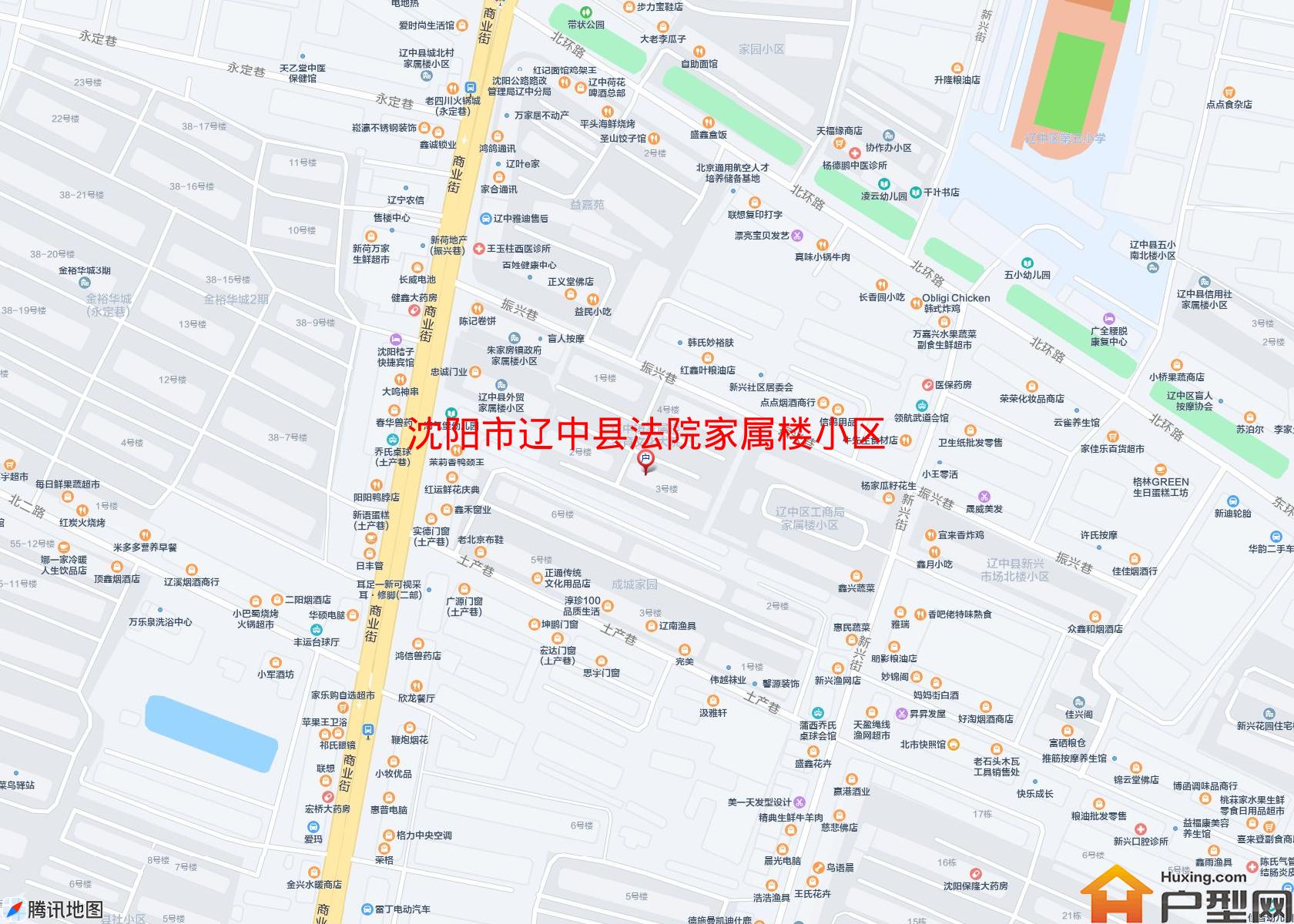 辽中县法院家属楼小区小区 - 户型网