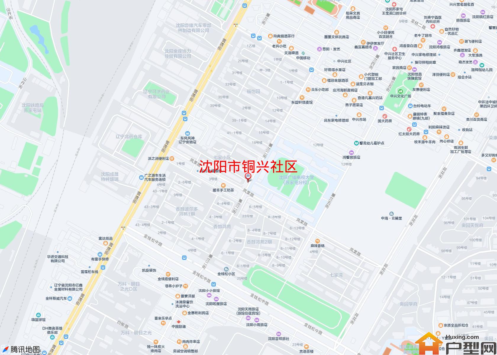 铜兴社区小区 - 户型网