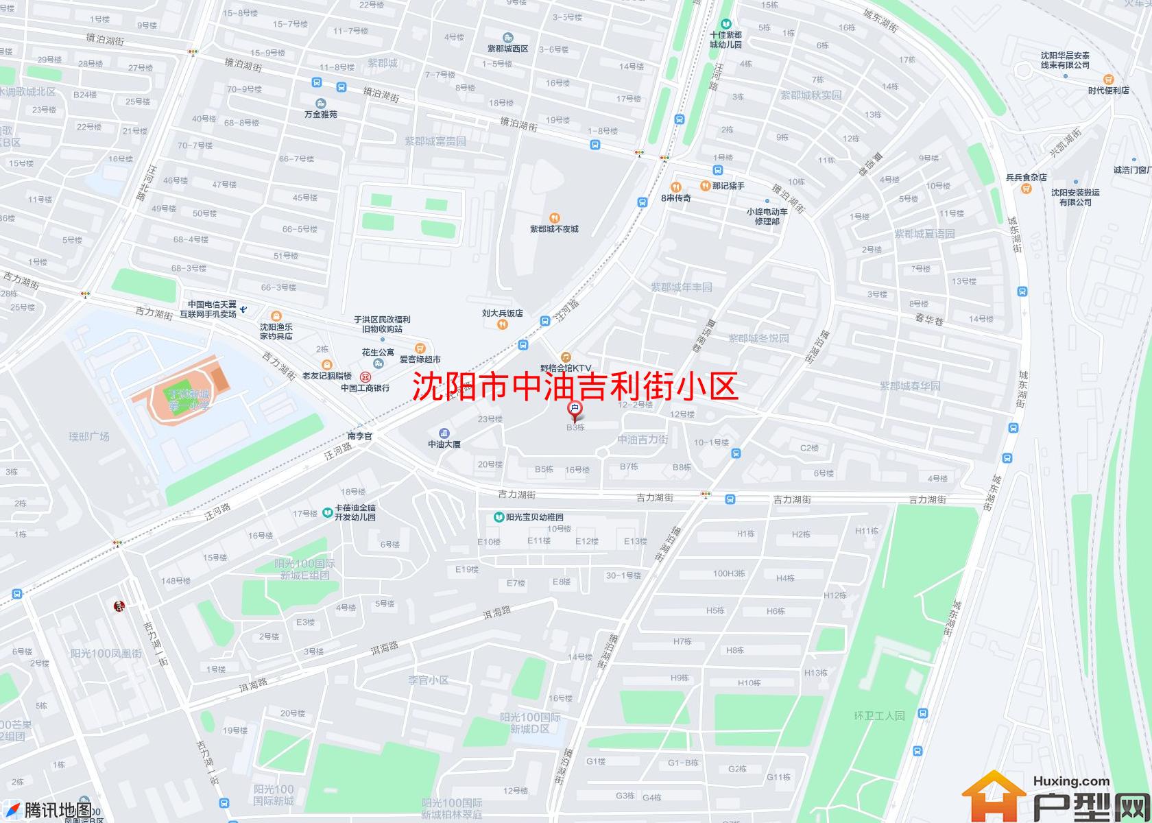 中油吉利街小区小区 - 户型网