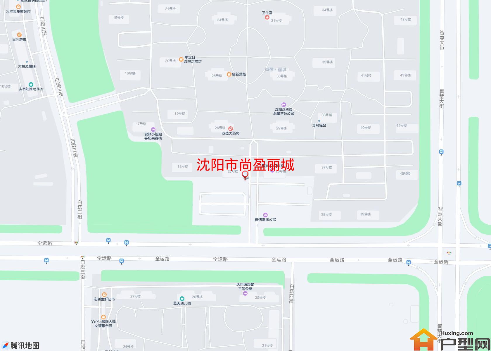 尚盈丽城小区 - 户型网