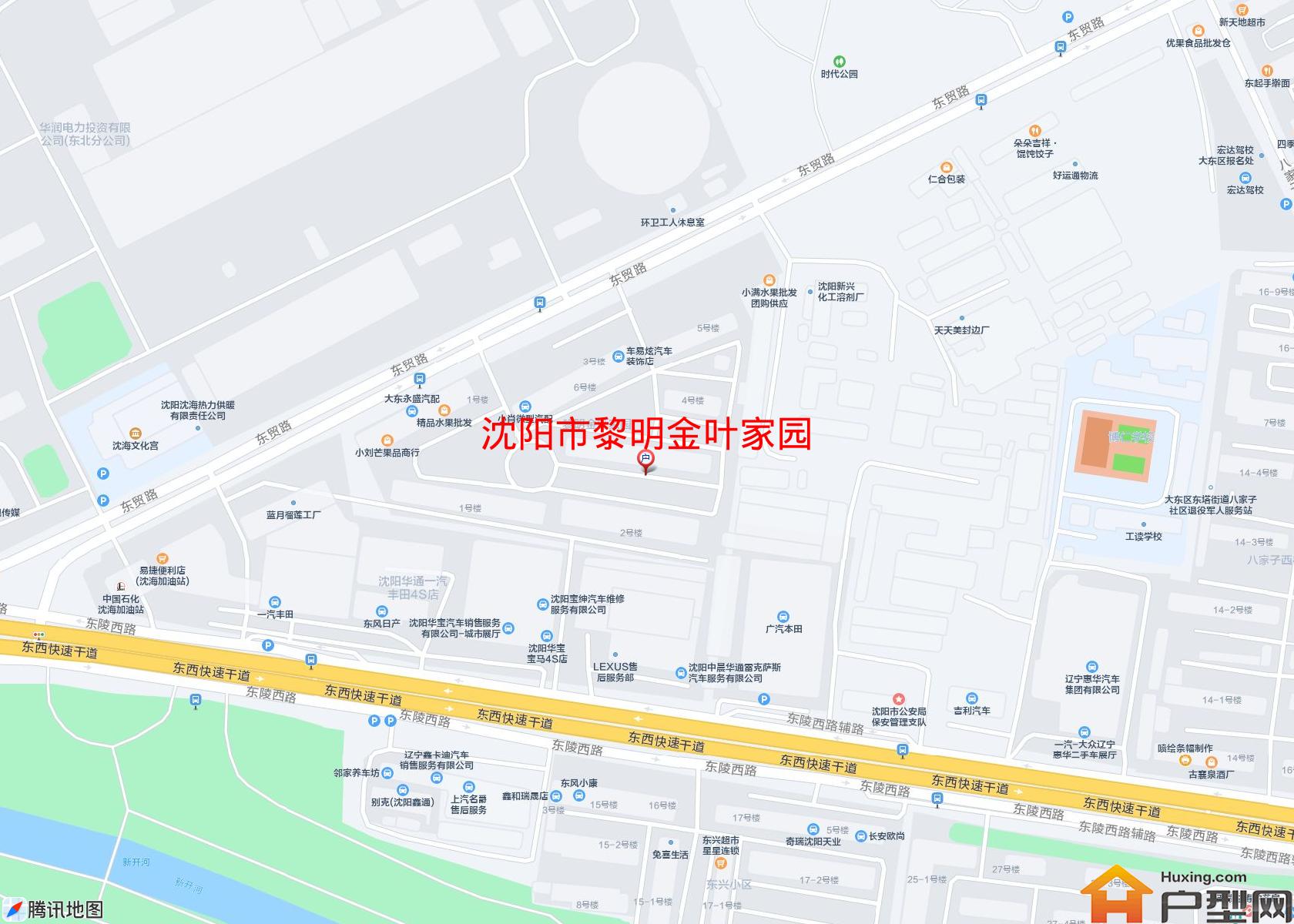 黎明金叶家园小区 - 户型网