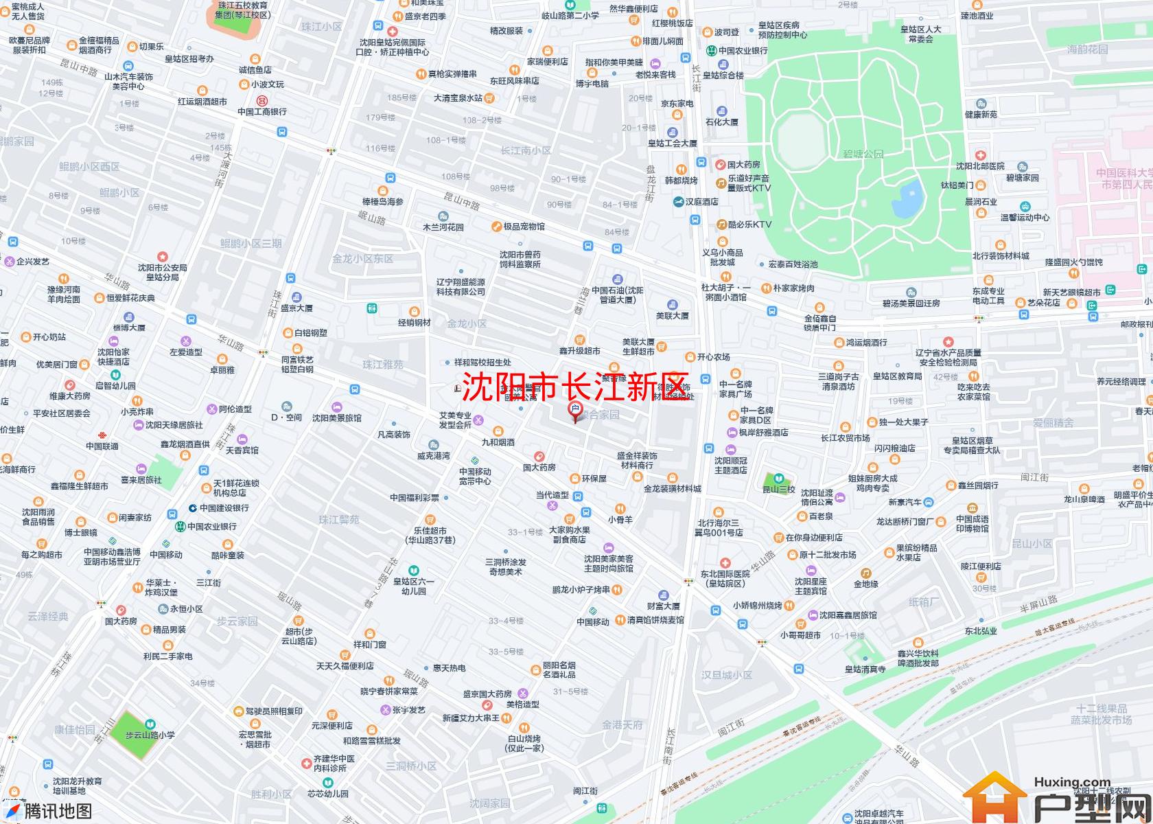 长江新区小区 - 户型网