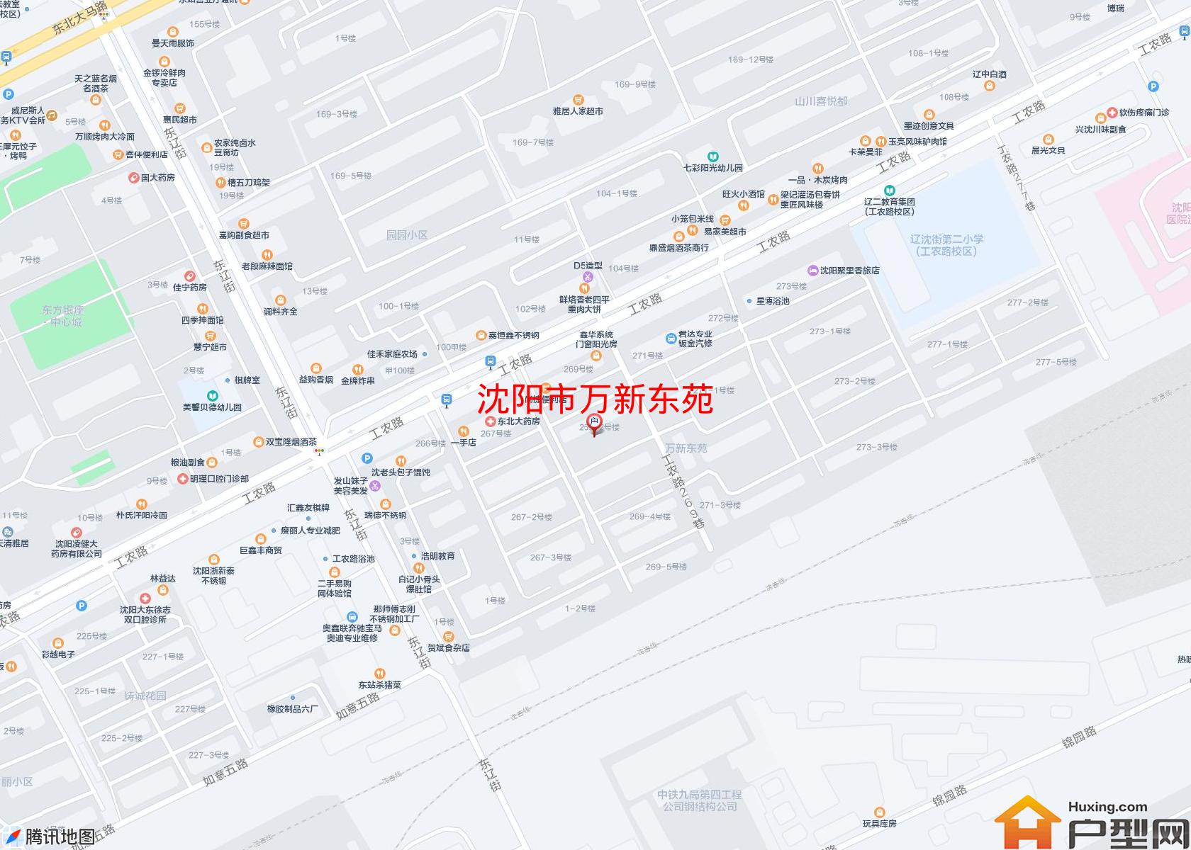 万新东苑小区 - 户型网