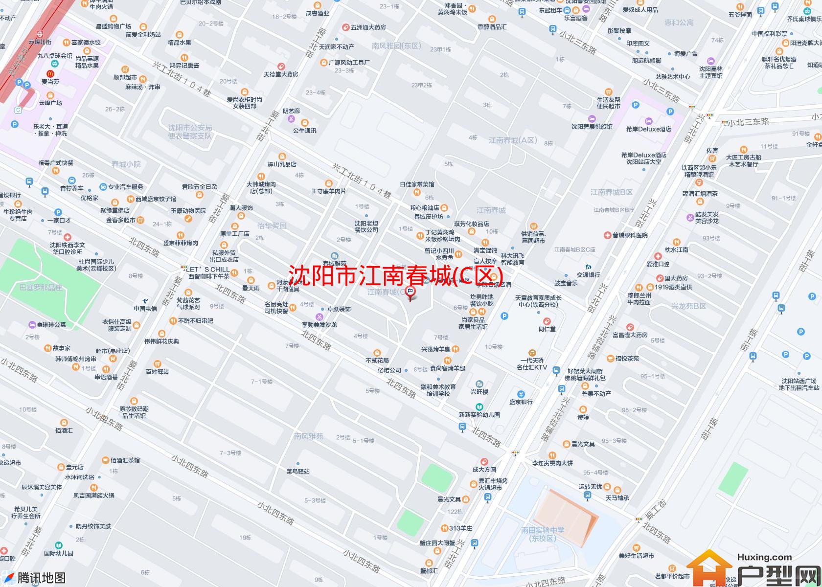 江南春城(C区)小区 - 户型网 江南春城(C区)小区 - 户型网