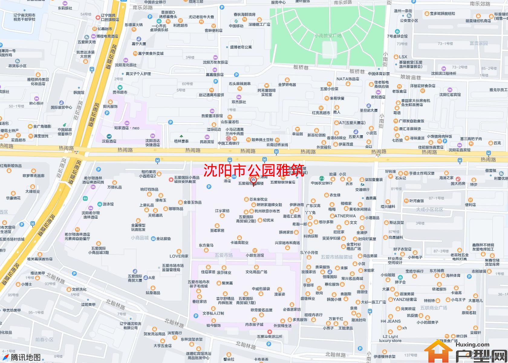 公园雅筑小区 - 户型网