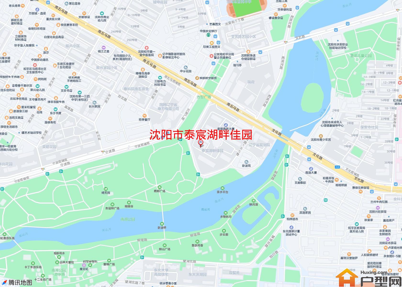 泰宸湖畔佳园小区 - 户型网