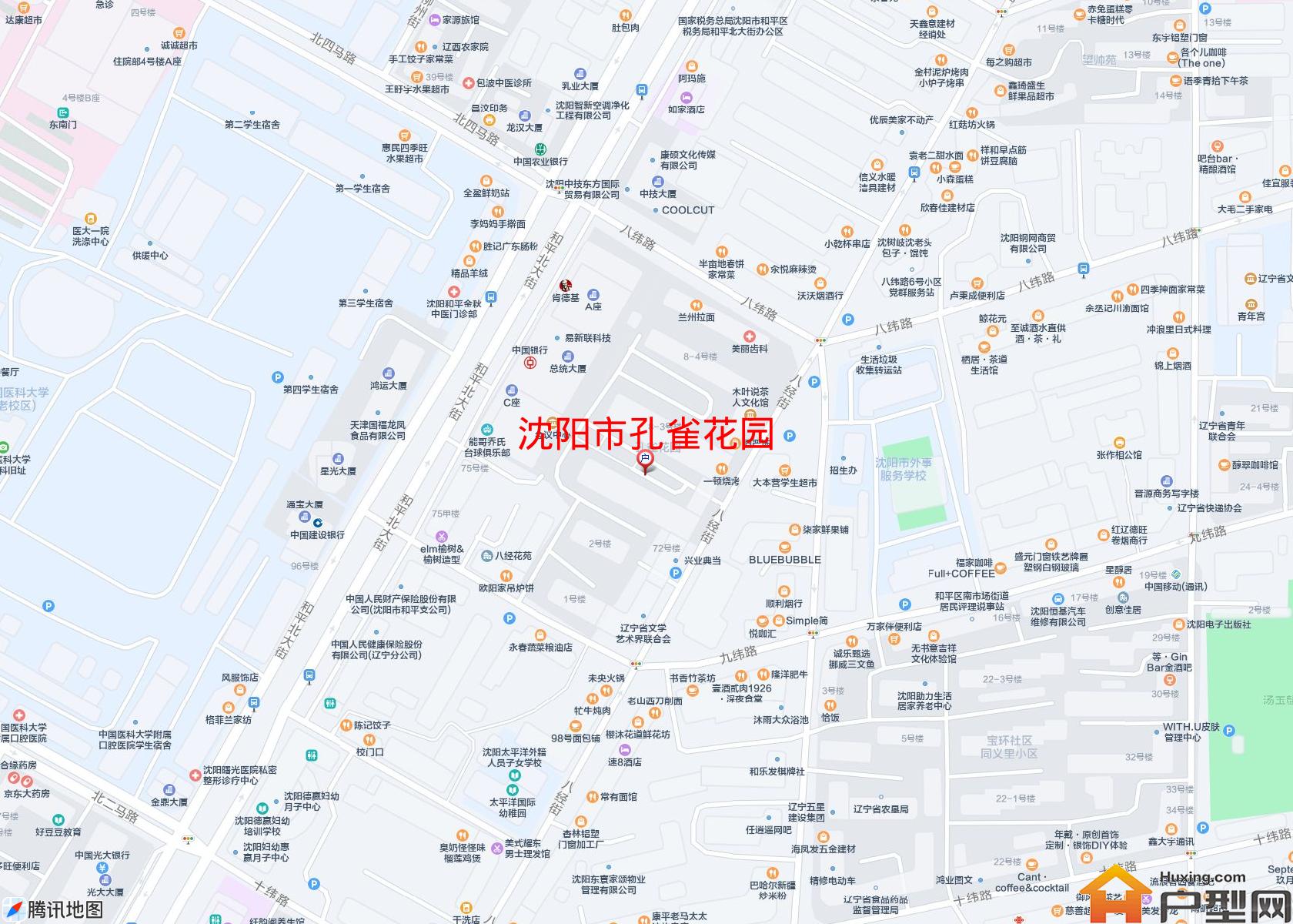 孔雀花园小区 - 户型网