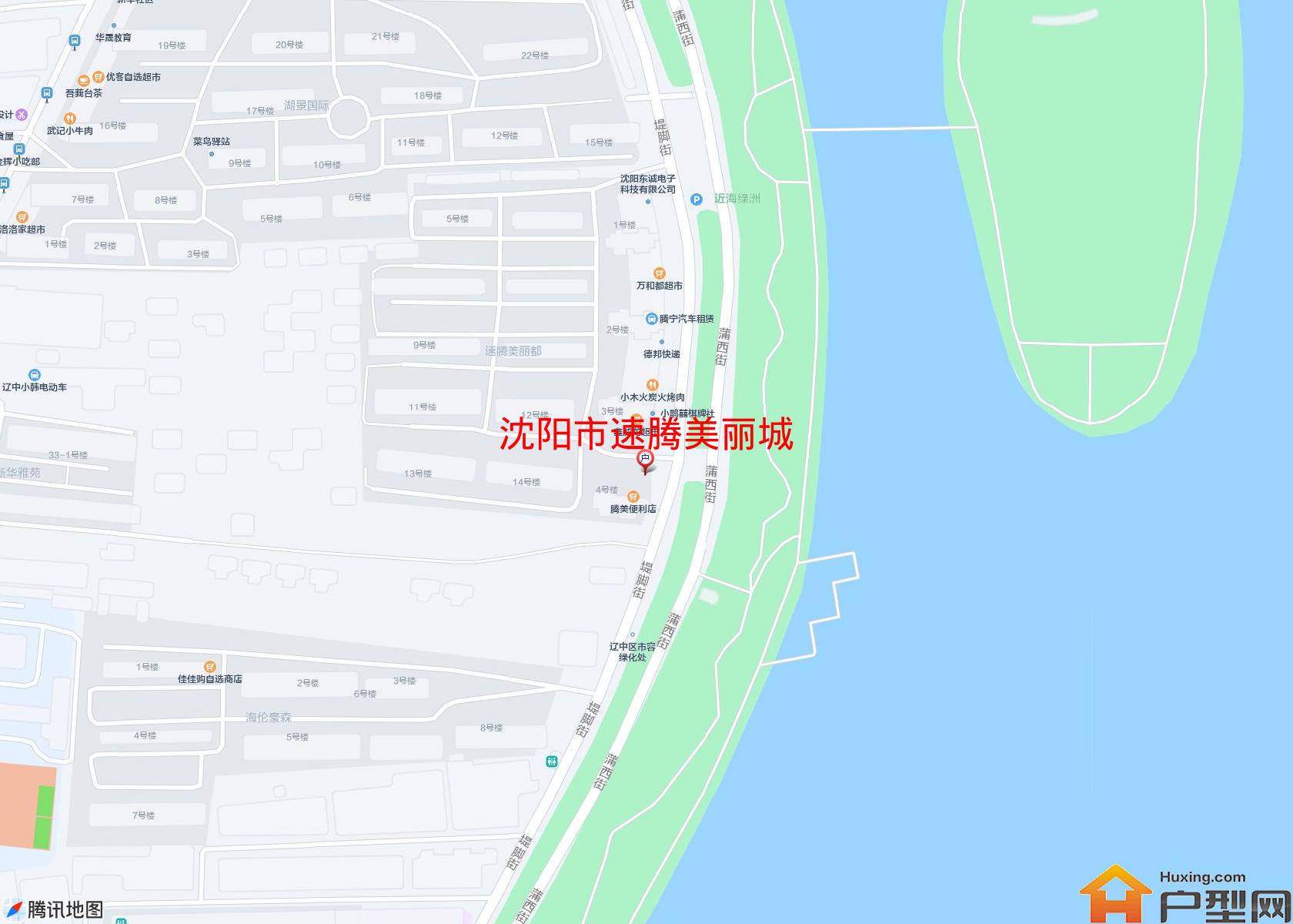 速腾美丽城小区 - 户型网