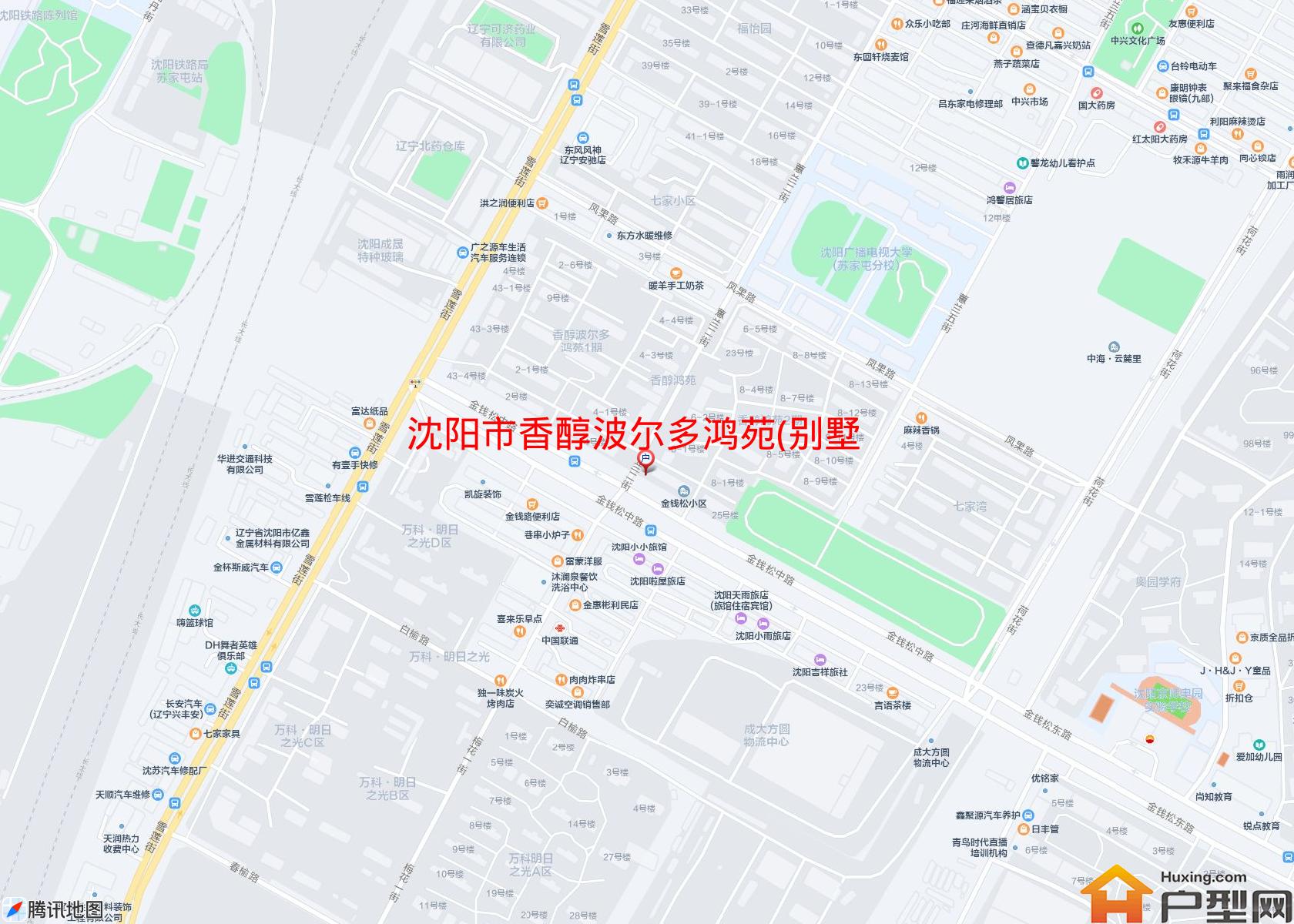香醇波尔多鸿苑(别墅)小区 - 户型网