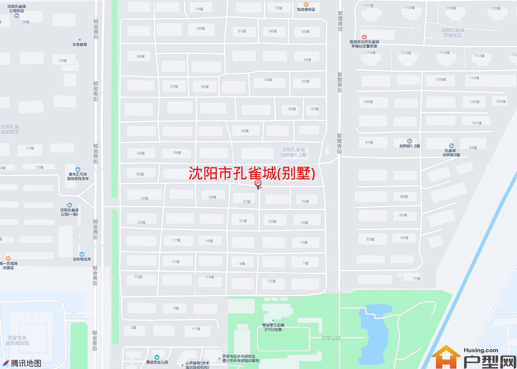 孔雀城(别墅)小区 - 户型网 孔雀城(别墅)小区 - 户型网
