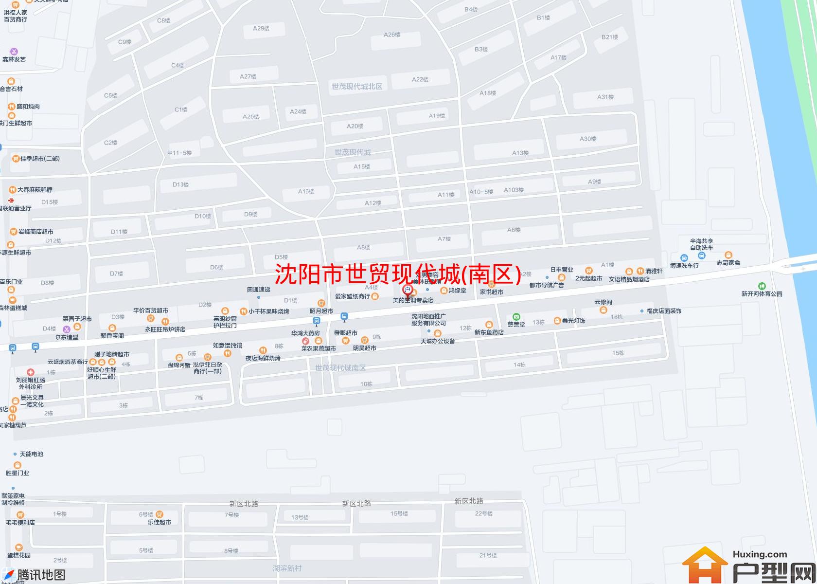 世贸现代城(南区)小区 - 户型网 世贸现代城(南区)小区 - 户型网