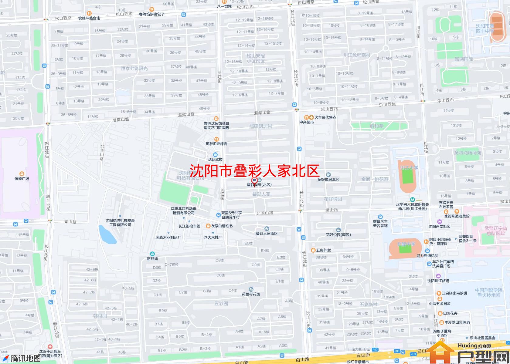 叠彩人家北区小区 - 户型网
