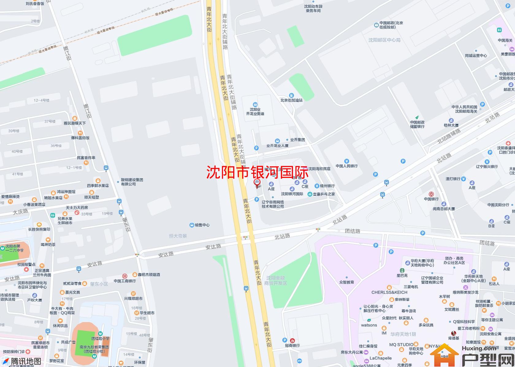 银河国际小区 - 户型网
