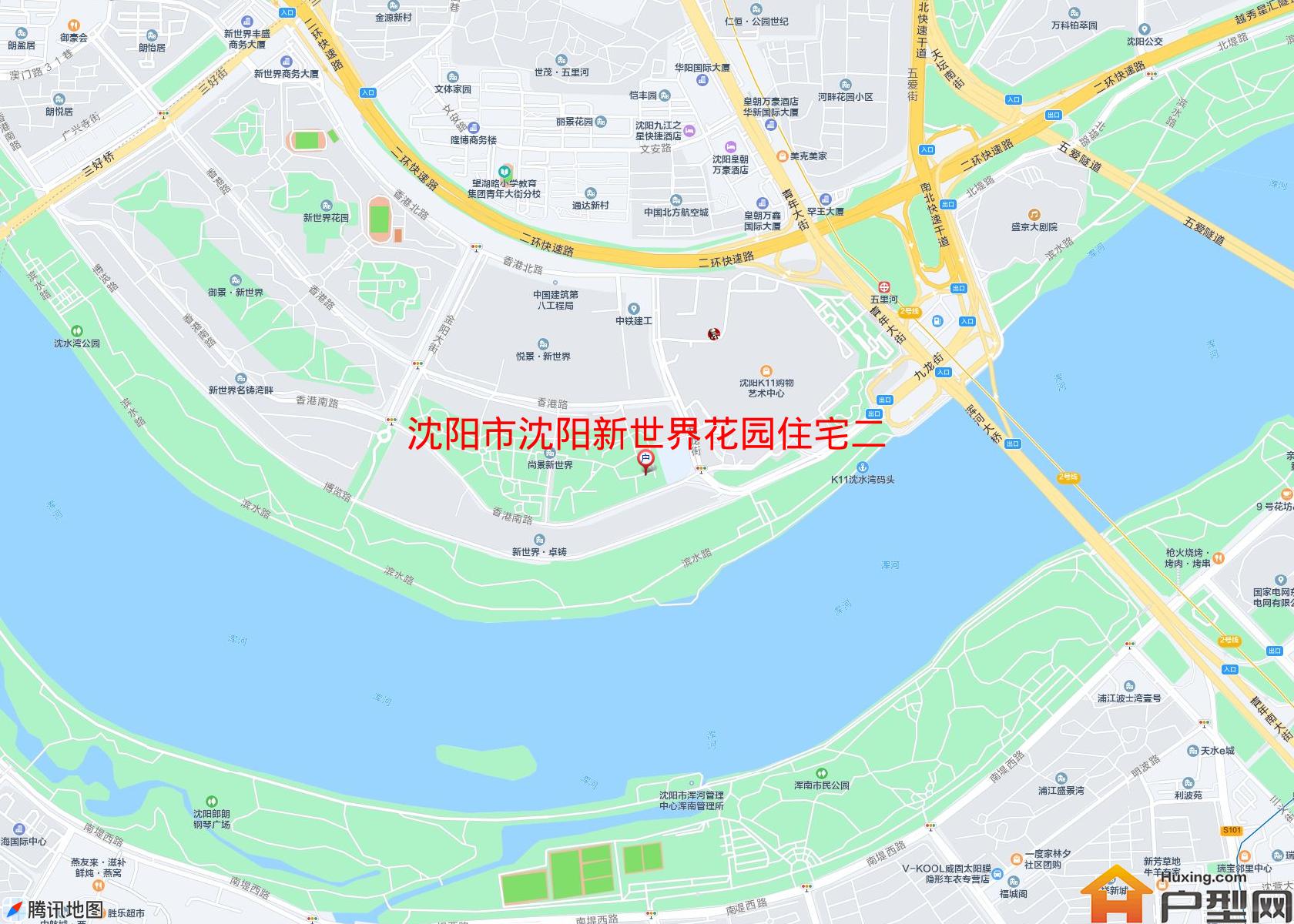 沈阳新世界花园住宅二期D区小区 - 户型网