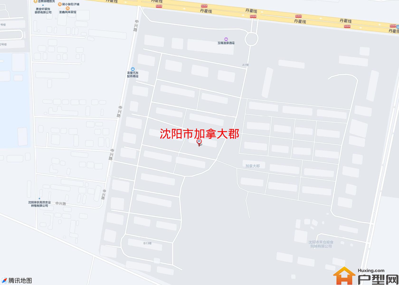 加拿大郡小区 - 户型网