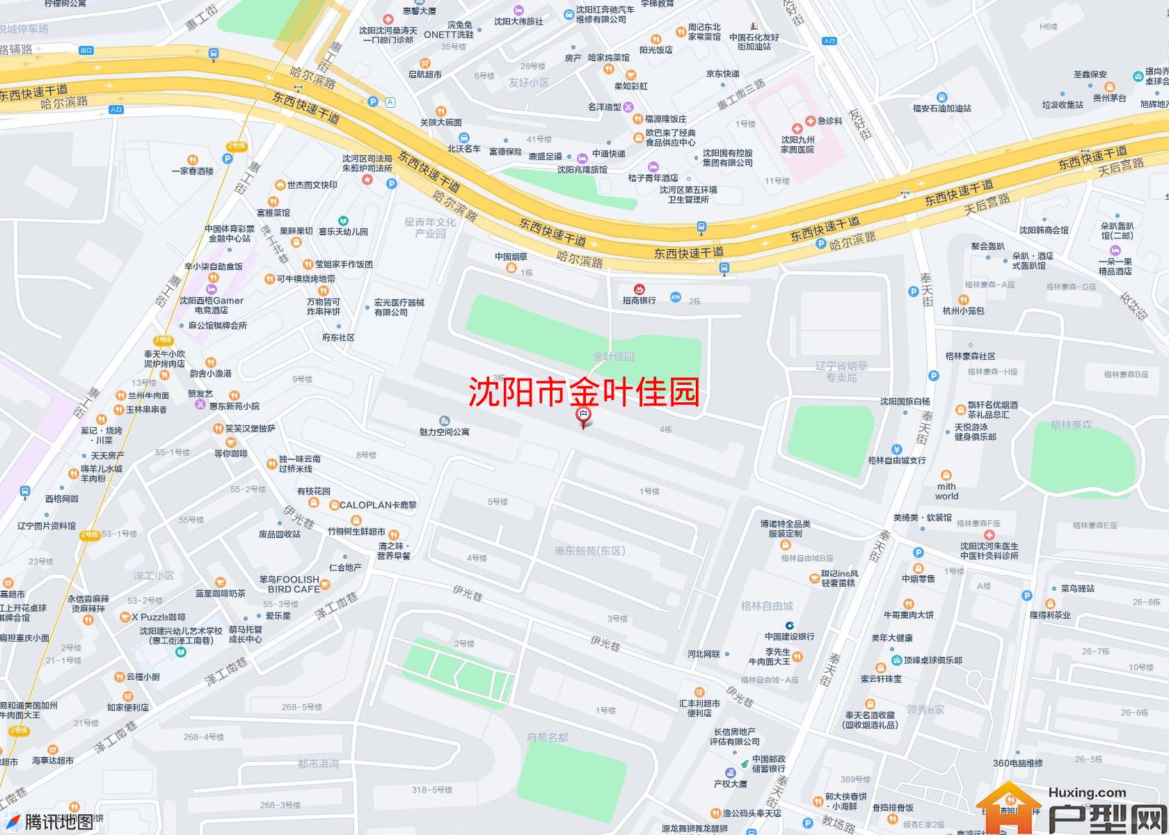 金叶佳园小区 - 户型网