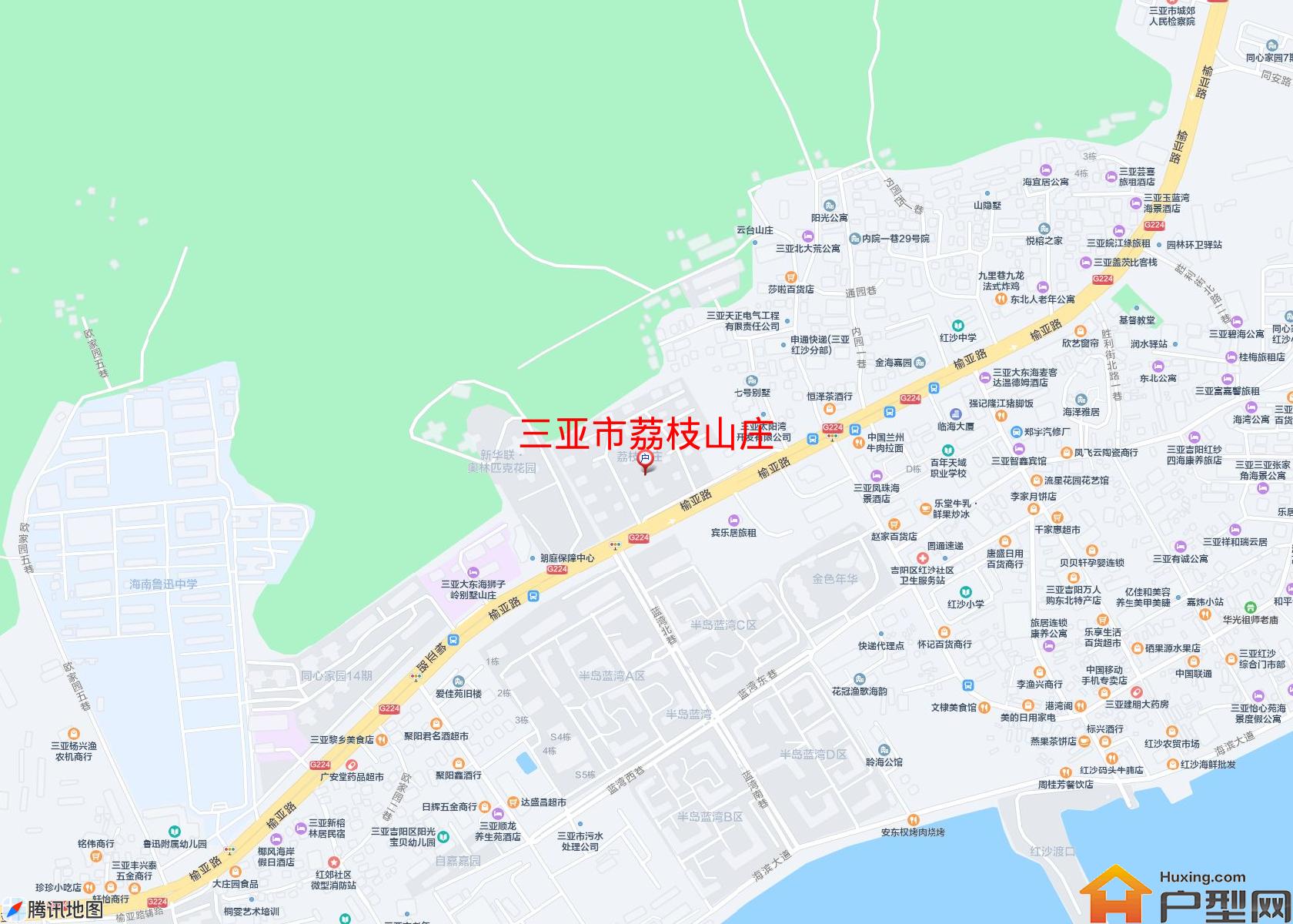 荔枝山庄小区 - 户型网