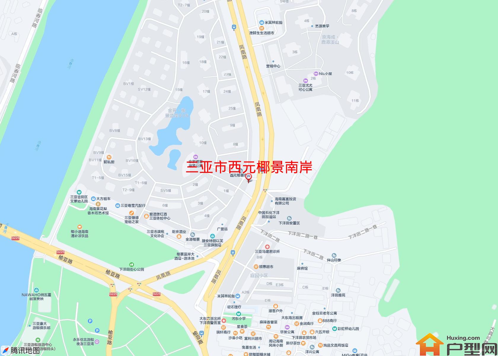 西元椰景南岸小区 - 户型网