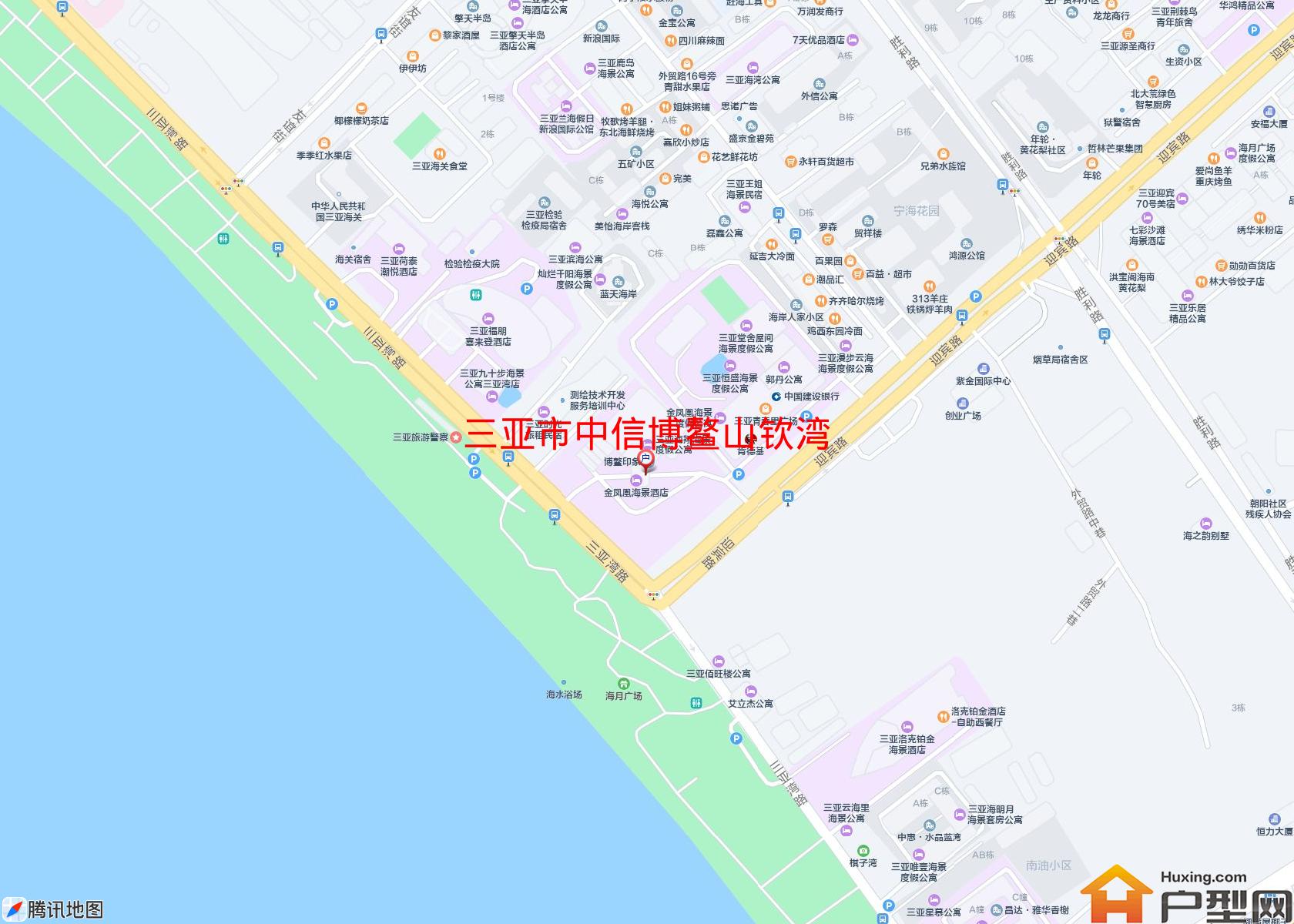 中信博鳌山钦湾小区 - 户型网
