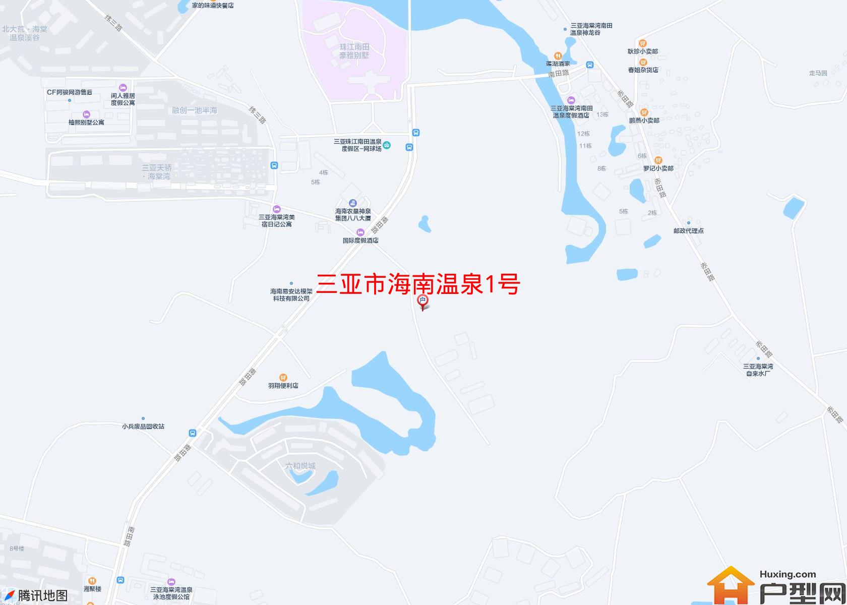 海南温泉1号小区 - 户型网