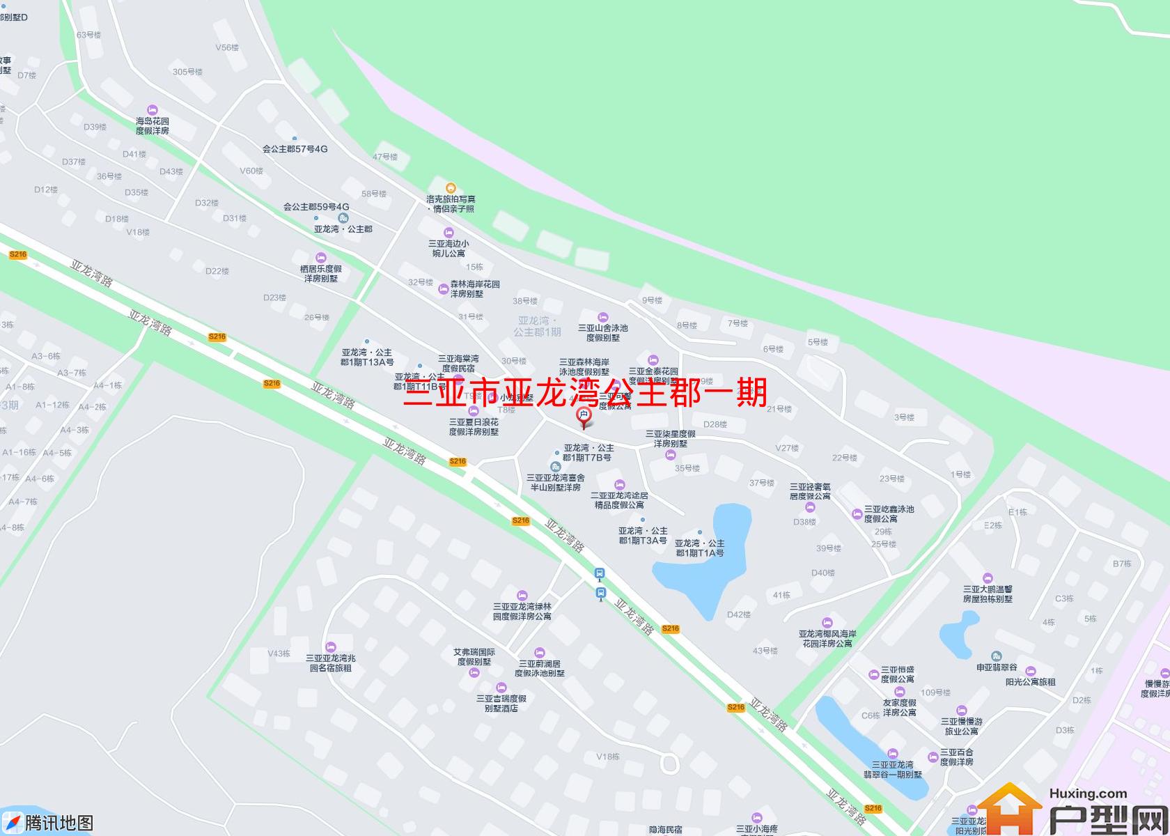 亚龙湾公主郡一期小区 - 户型网