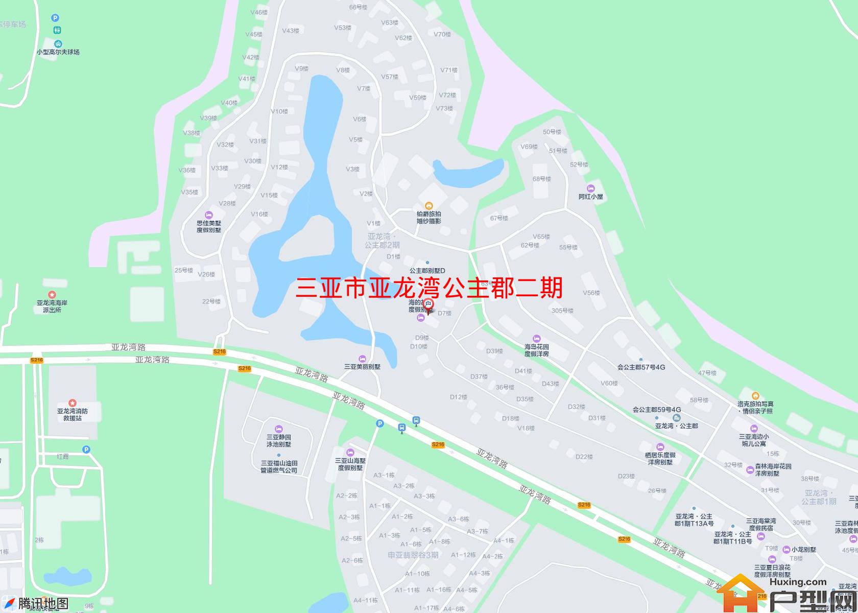 亚龙湾公主郡二期小区 - 户型网