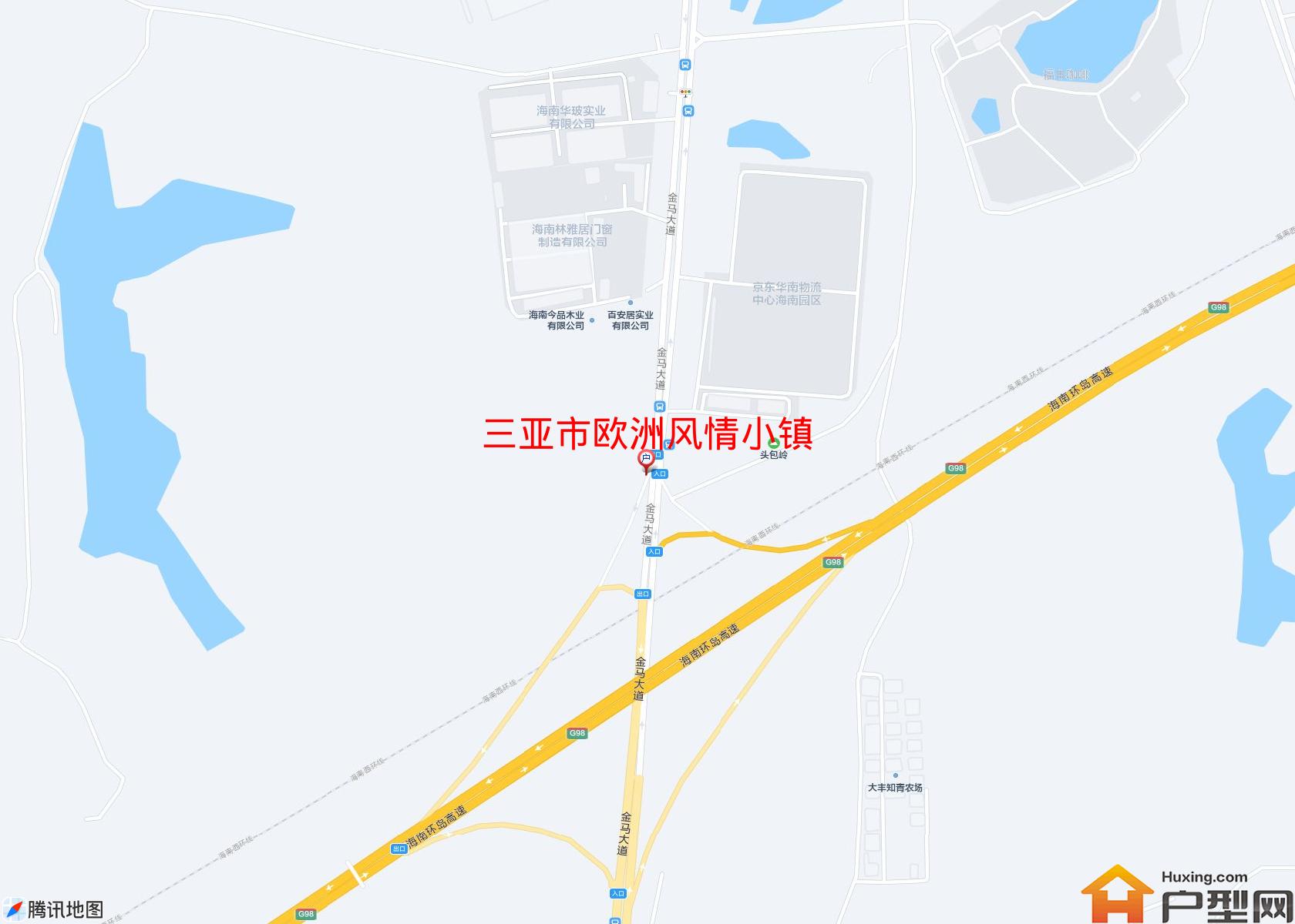 欧洲风情小镇小区 - 户型网