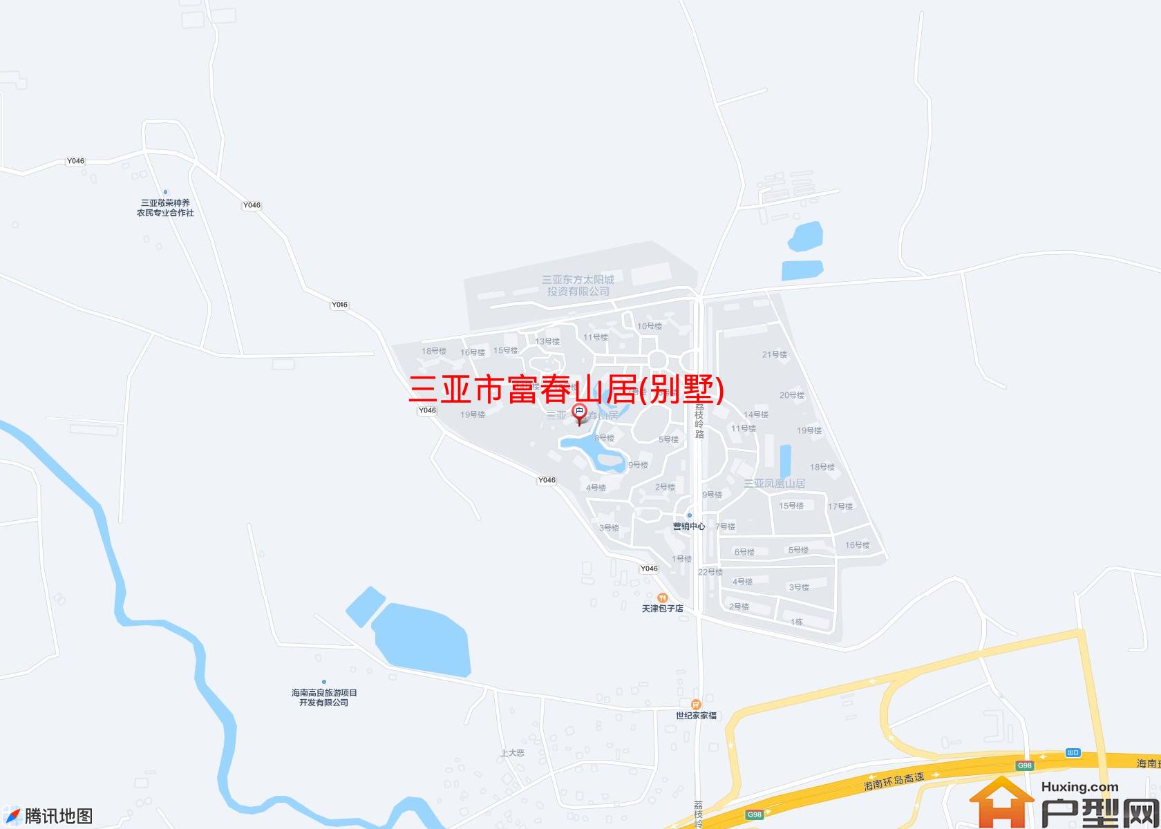 富春山居(别墅)小区 - 户型网
