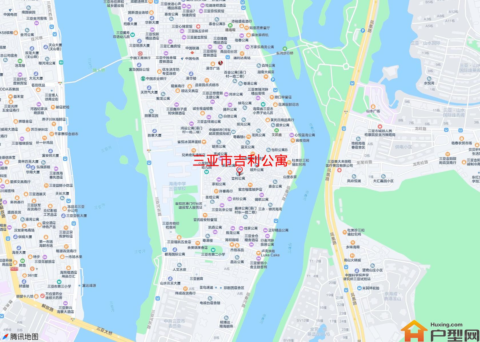 吉利公寓小区 - 户型网