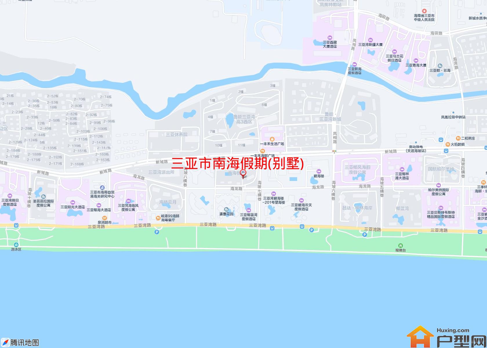 南海假期(别墅)小区 - 户型网